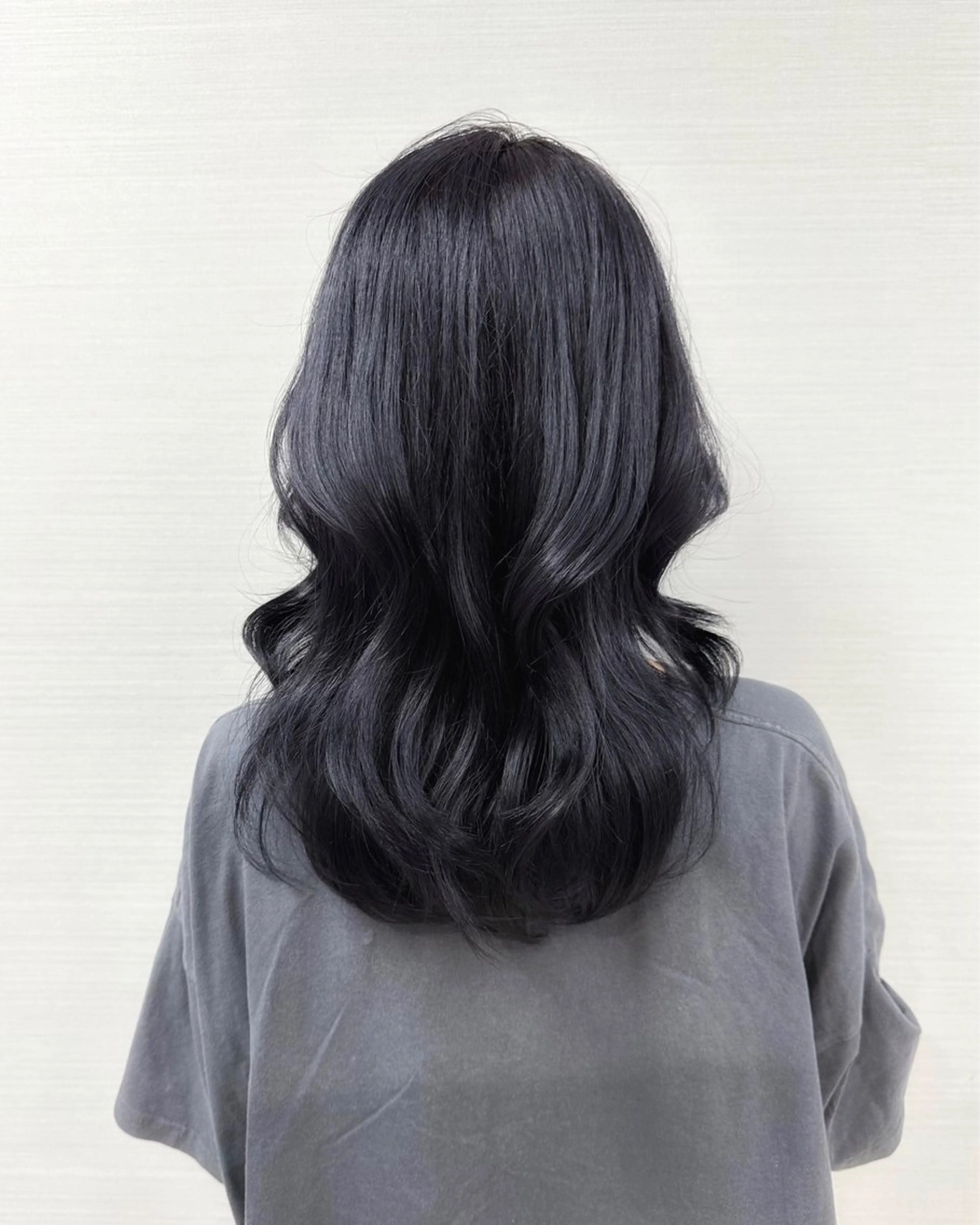 ミディアム カラー 韓国ヘア 店長NEGIのヘアスタイル