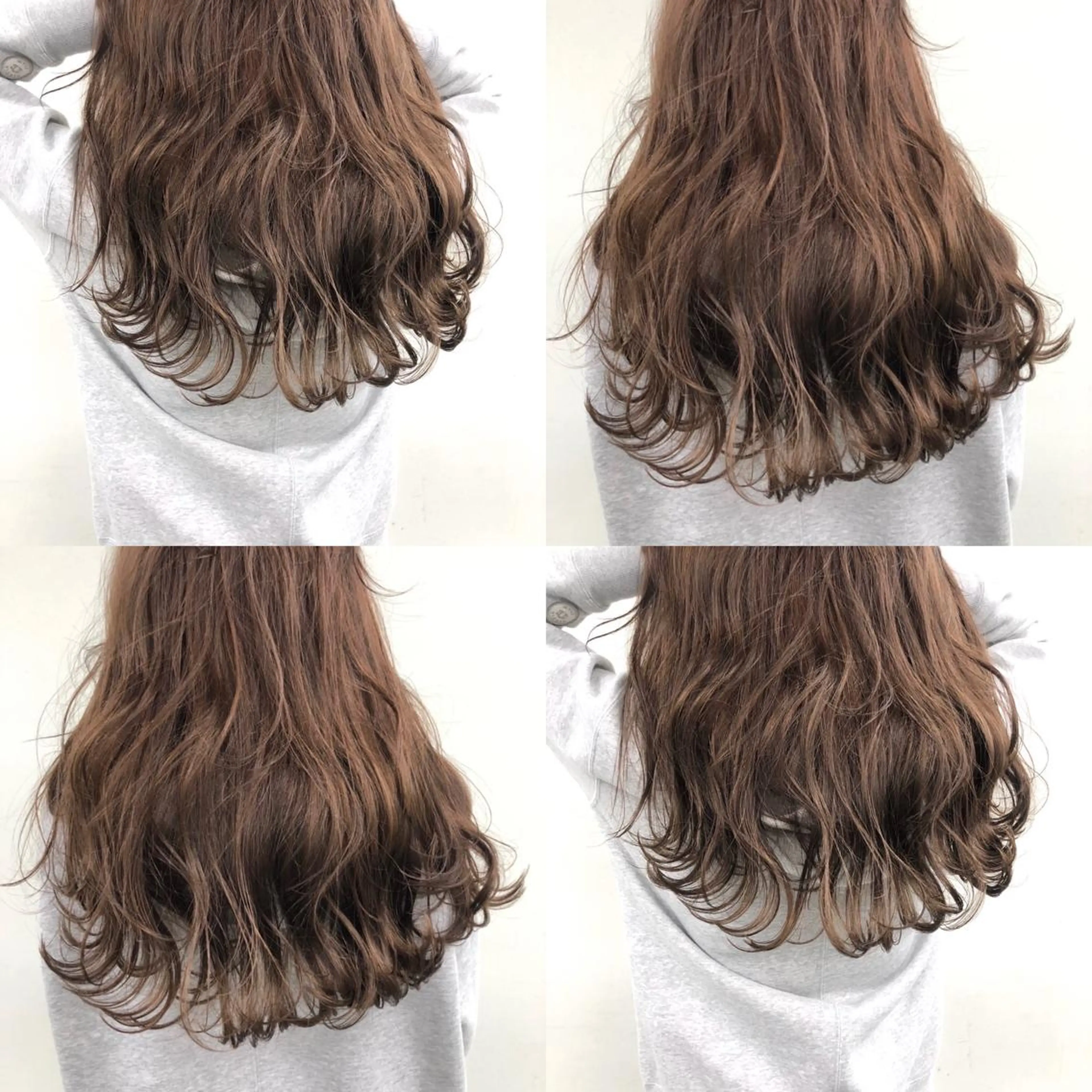 ロング ハイライト カット ヘアカラー トリートメント 小澤大輔 YOLO hairのヘアスタイル