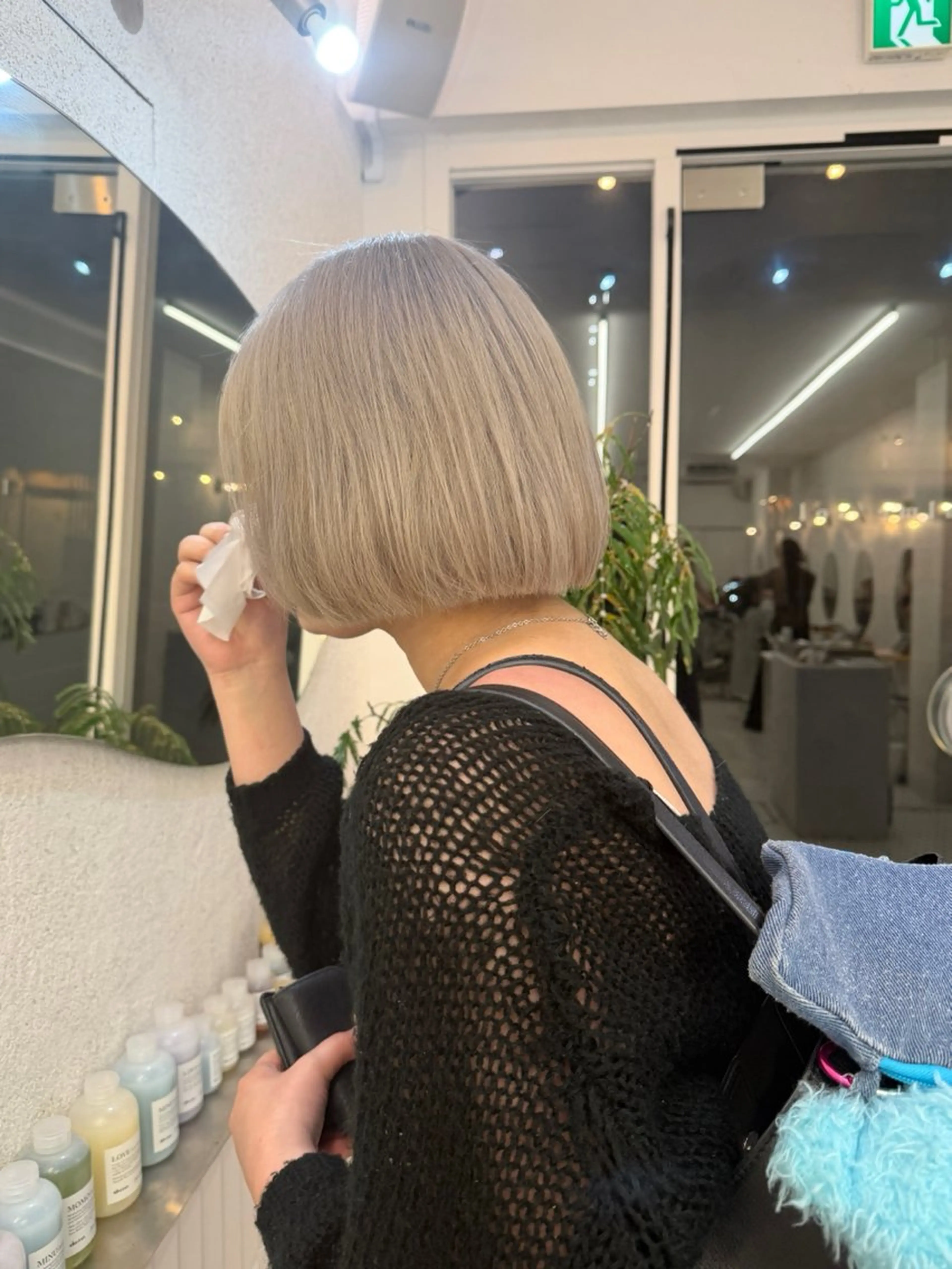 ミディアム カラー ブリーチ カット ヘアカラー トリートメント ralme/sol 髙橋一哉のヘアスタイル