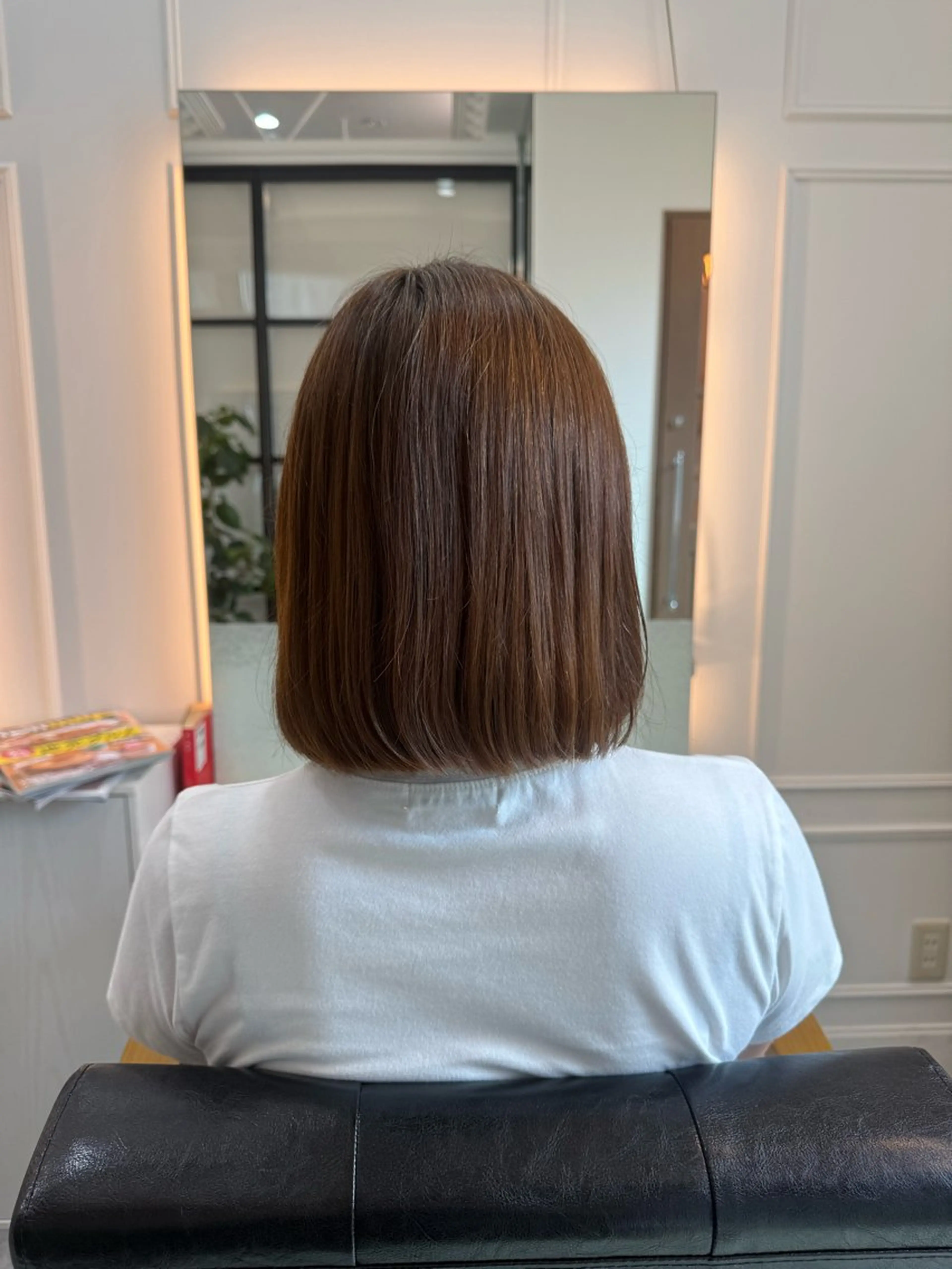 ミディアム カラー ヘアカラー Queens Yukikoのヘアスタイル