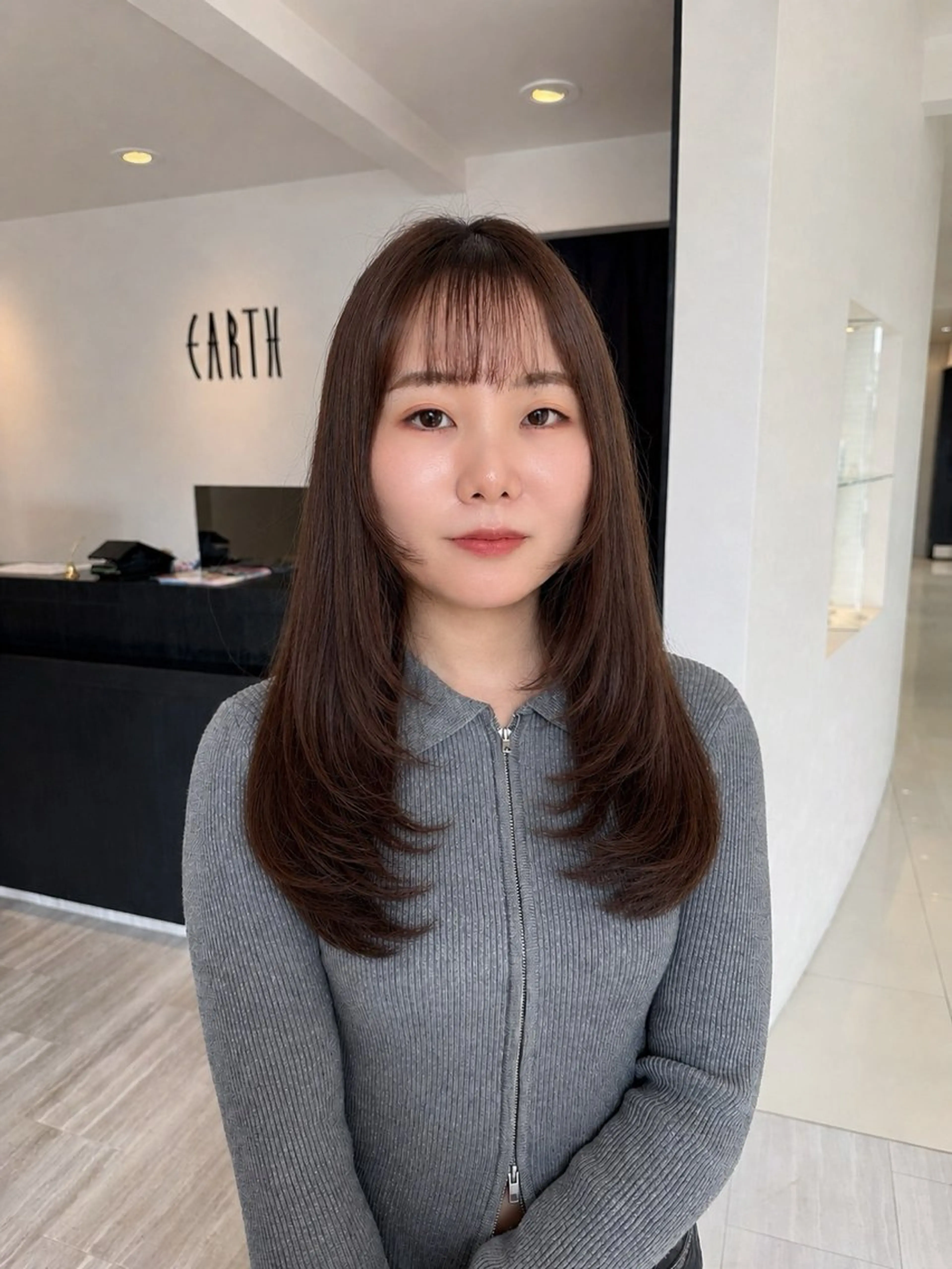 ロング カラー カット 🍯透明感カラー MANA🍯のヘアスタイル