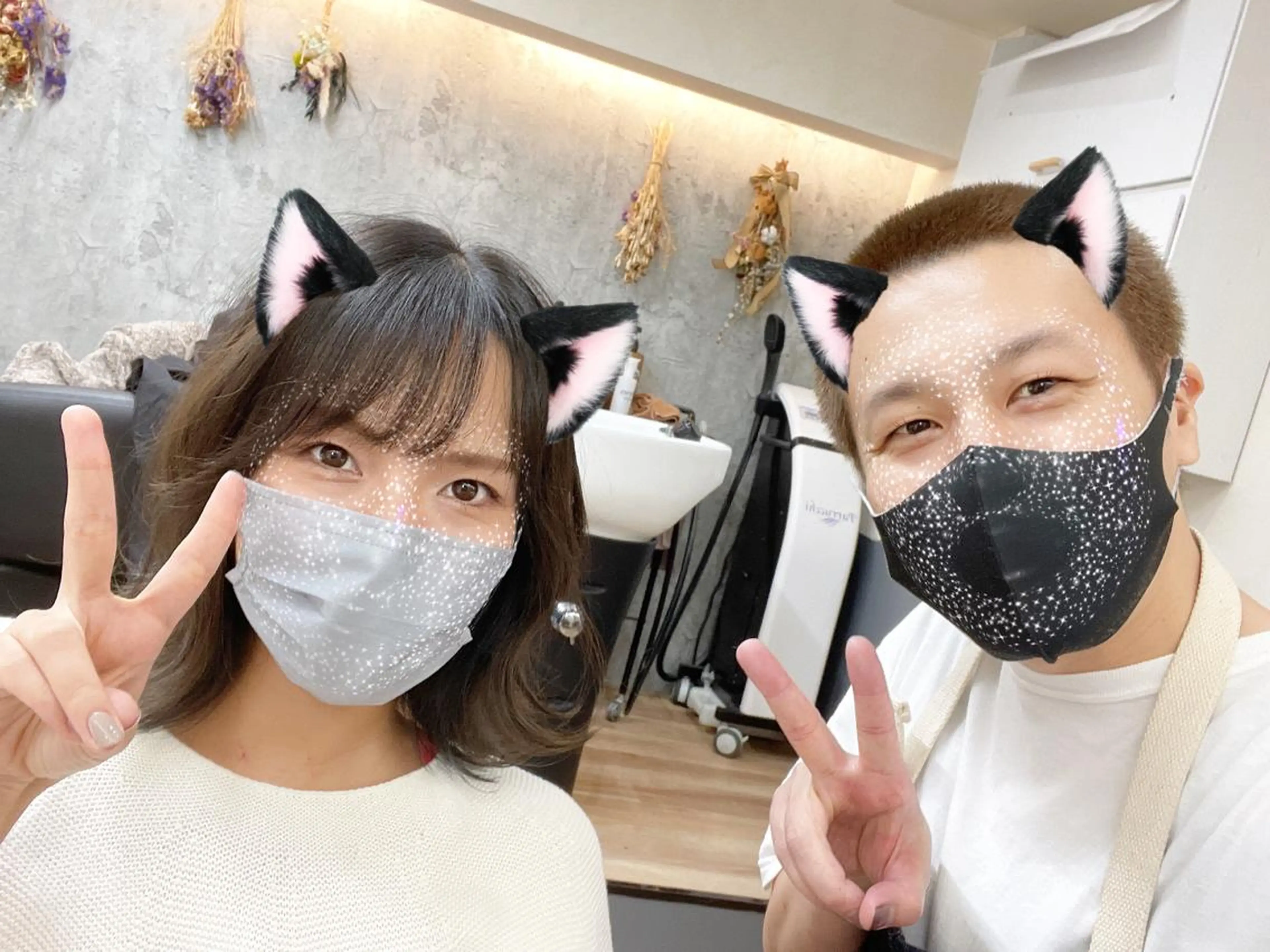 ミディアム カラー TOWA 野村　コウダイのヘアスタイル