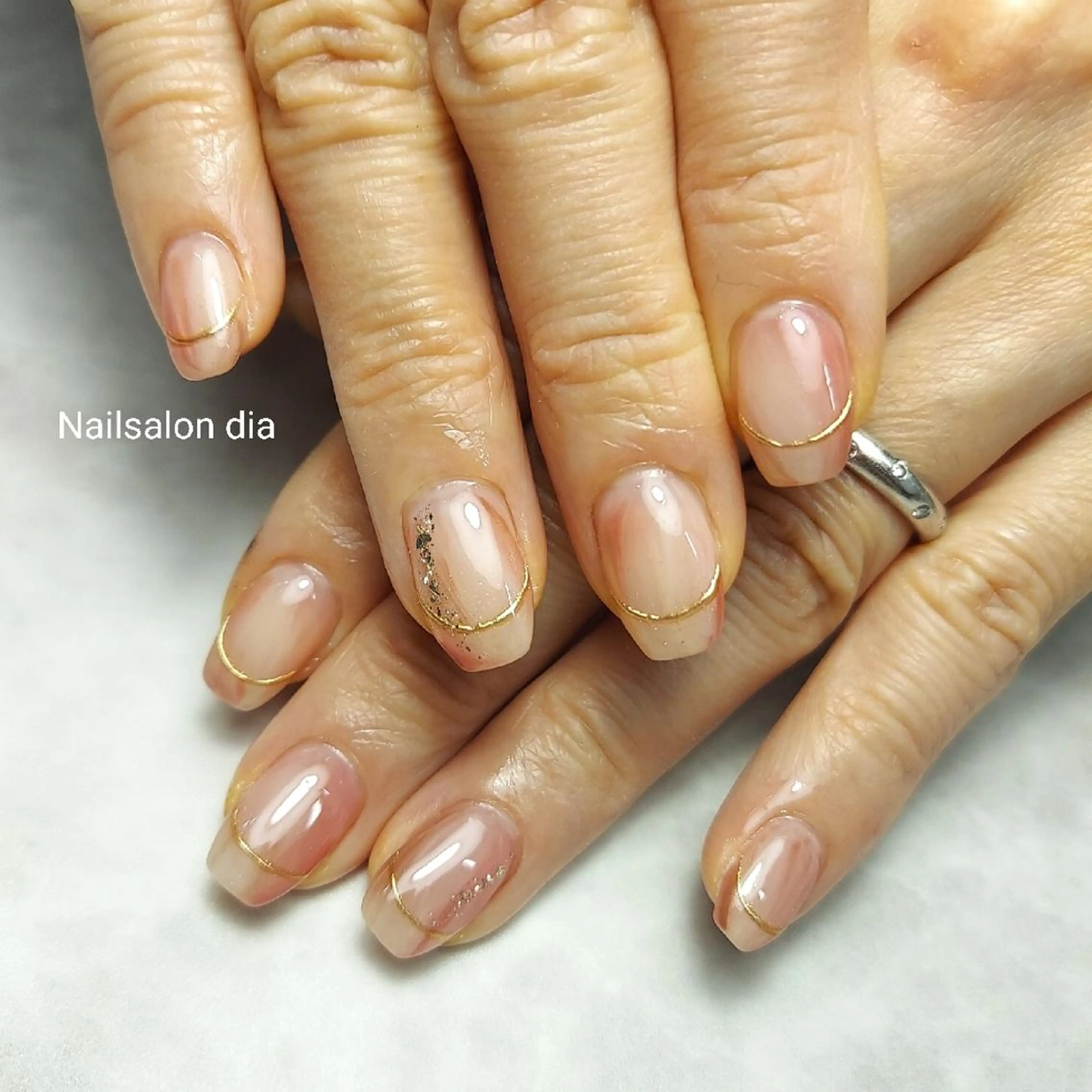 ネイル チークネイル フラワーネイル キラキラネイル マグネットネイル ミラーネイル ハンドネイル 栗東駅 徒歩10分 ネイルサロン ディアのネイルデザイン