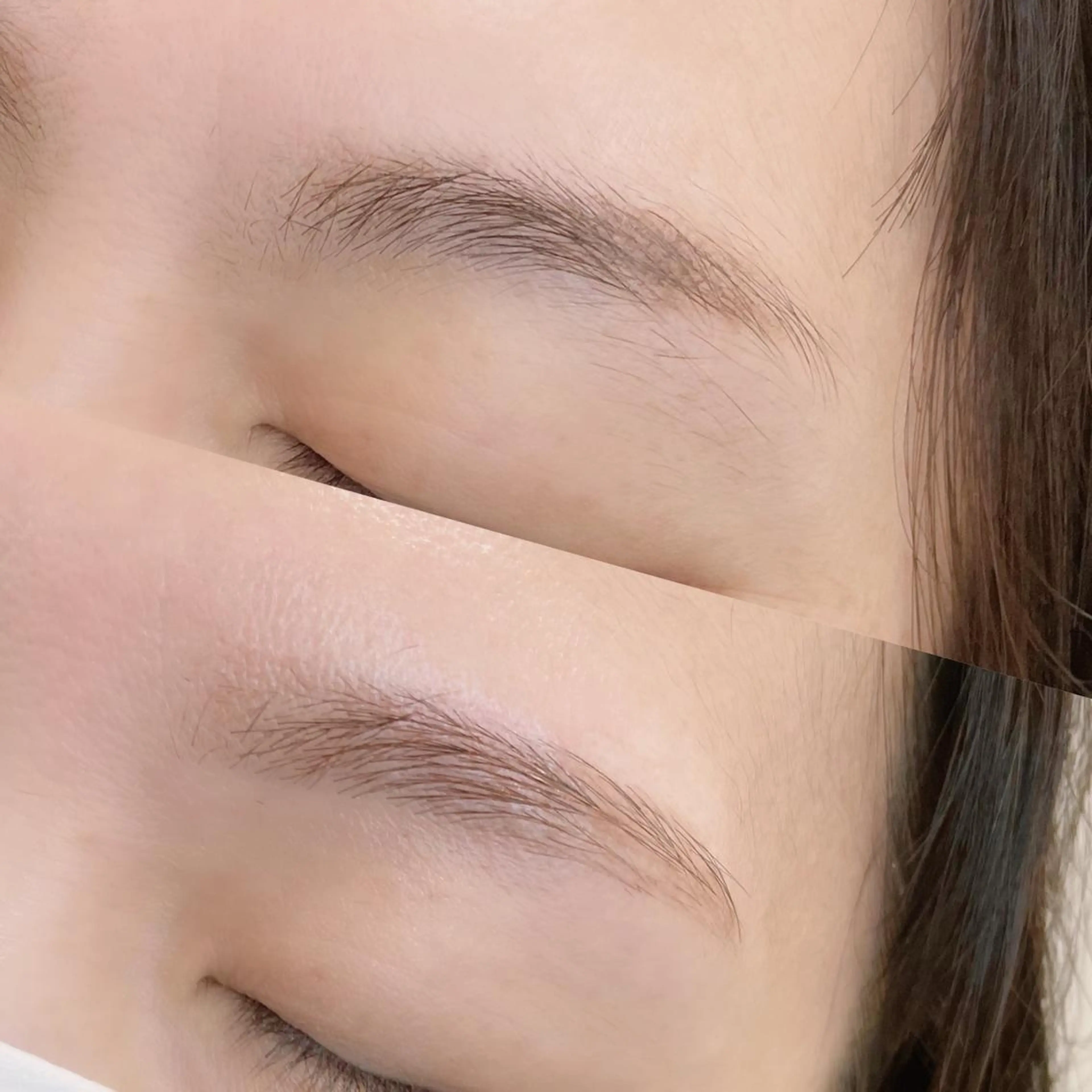 🧡似合わせアイブロウデザイン＋口元wax　気になる口元も輝くつやつや美肌🧡の写真