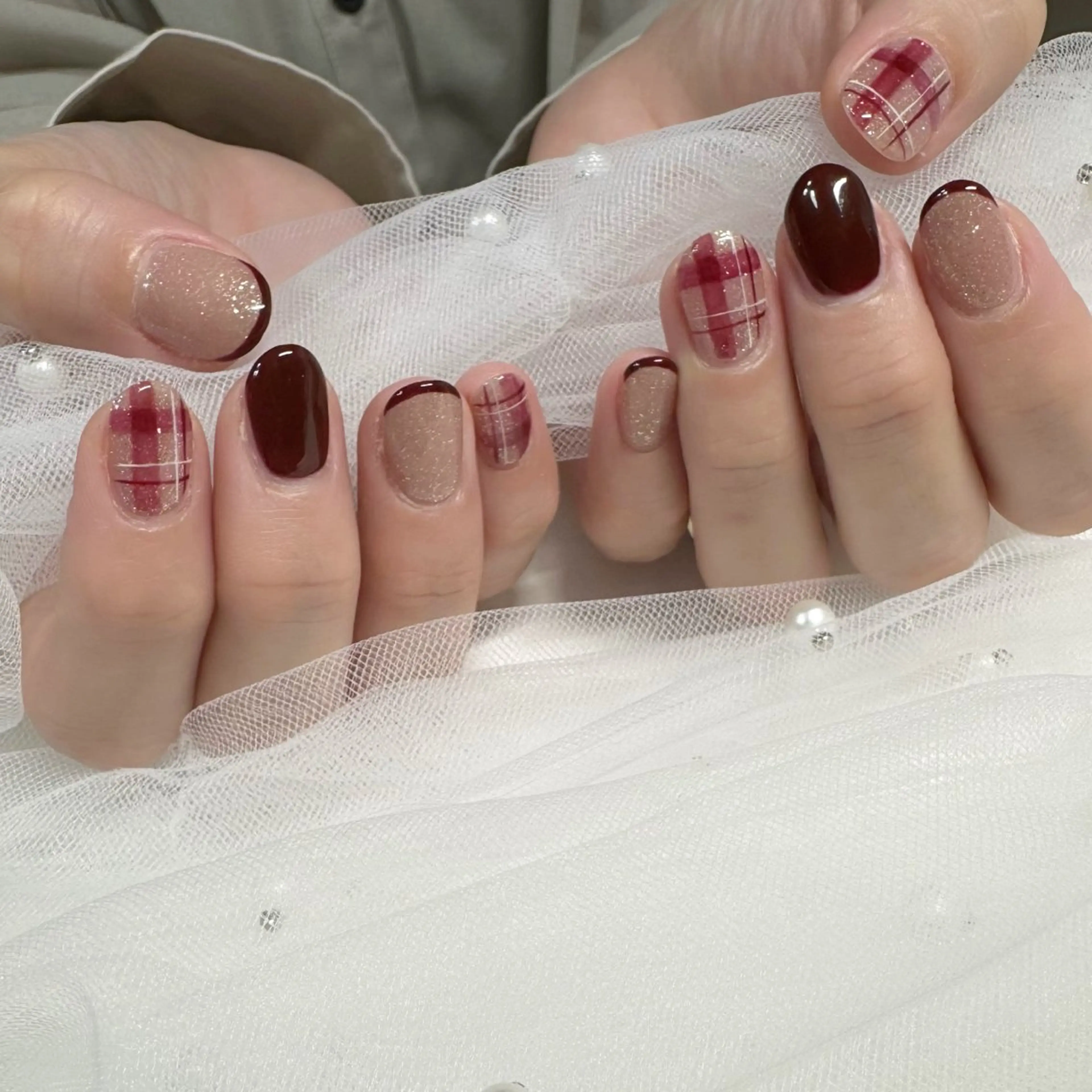 ネイル ジェルネイル 東 千夏のネイルデザイン