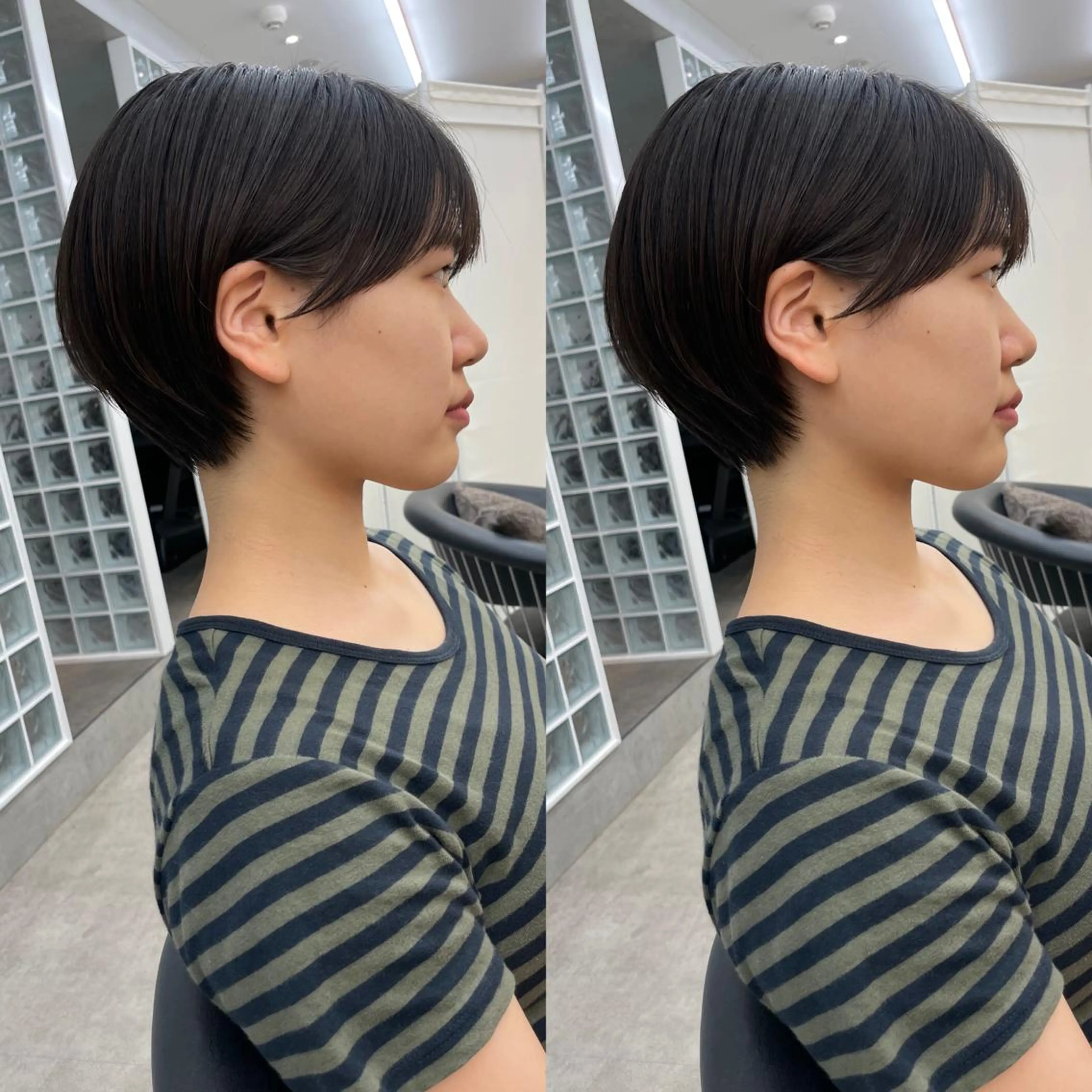 ショート Misaki /ボブ/縮毛矯正のヘアスタイル