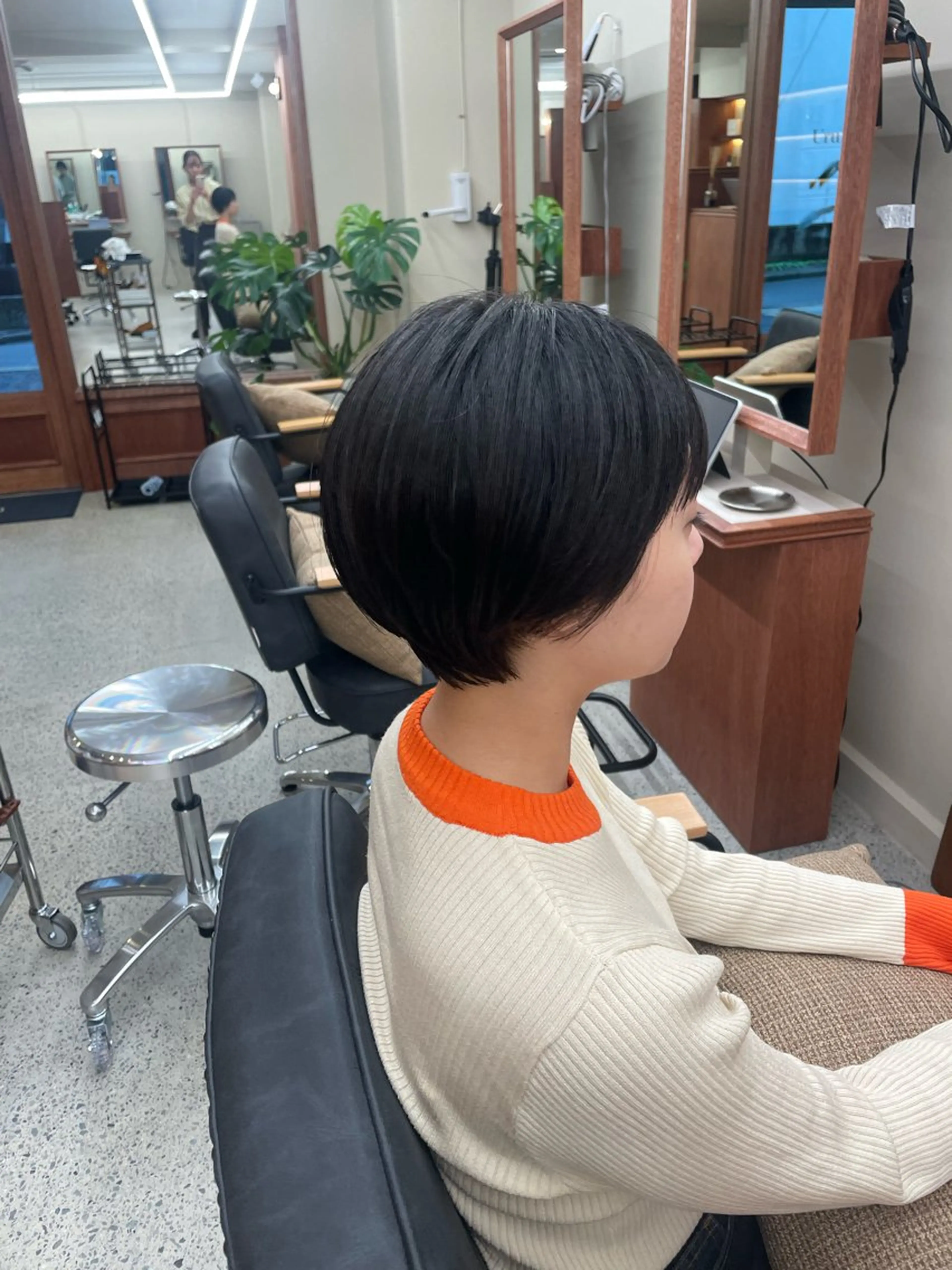 ショート 顔周りカット 似合わせカット ayano 🌱のヘアスタイル