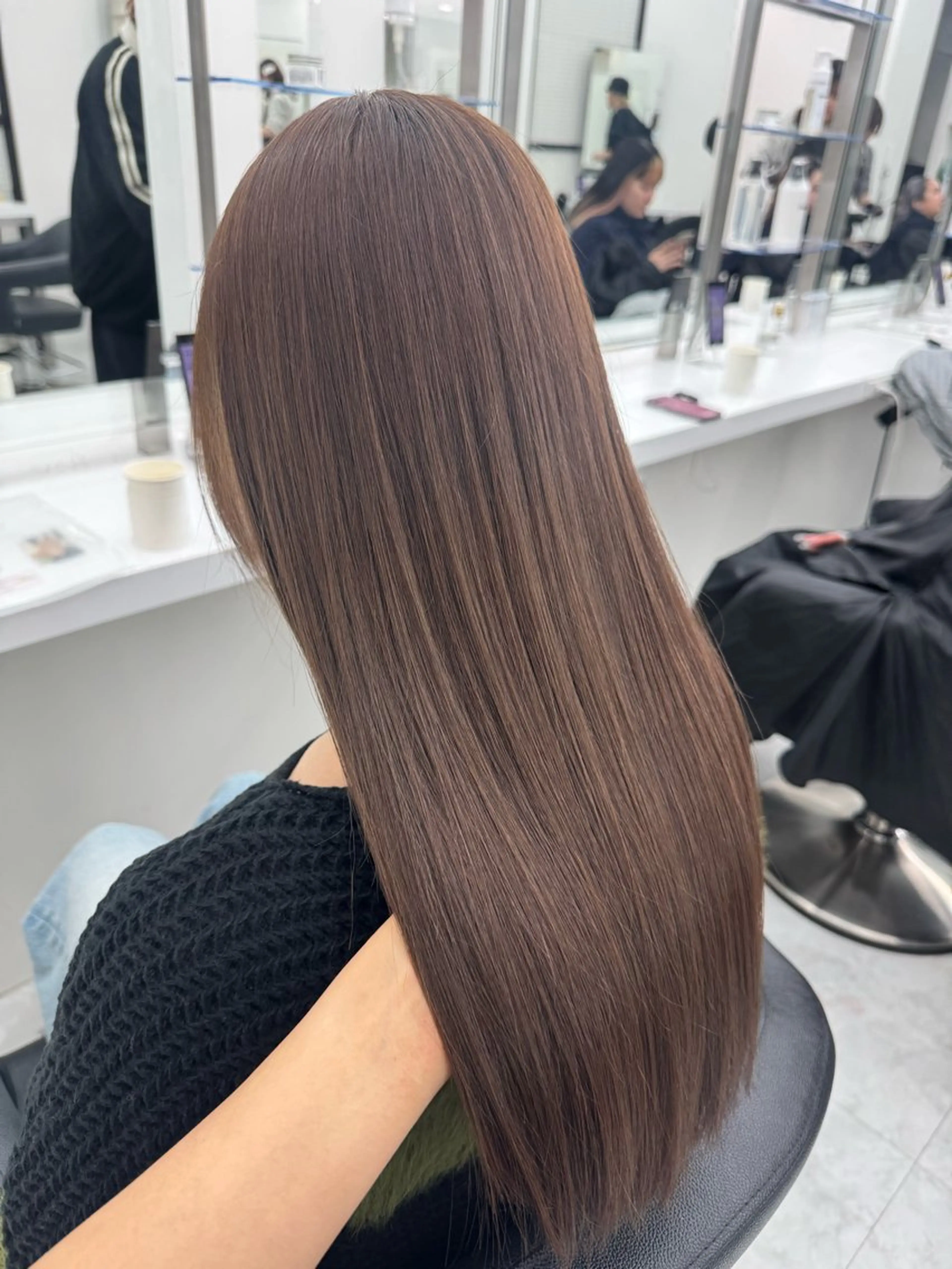 カラー ヘアカラー noa🎀美髪縮毛/ 透明感カラーのヘアスタイル
