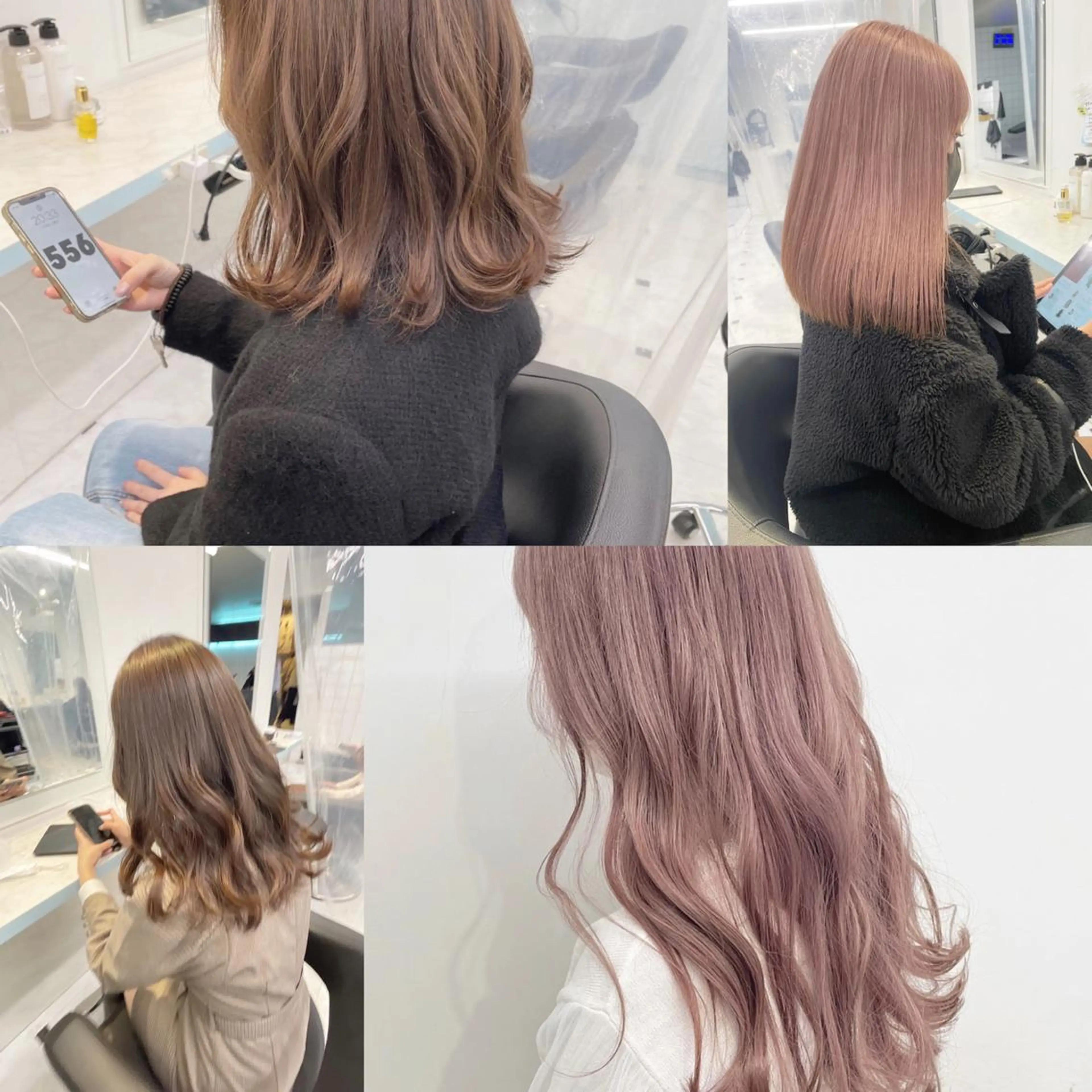 ミディアム カット ヘアカラー トリートメント サロウィン新宿三丁目East所属・顔周りレイヤー/新宿 /モテ艶カラー/航介のヘアスタイル