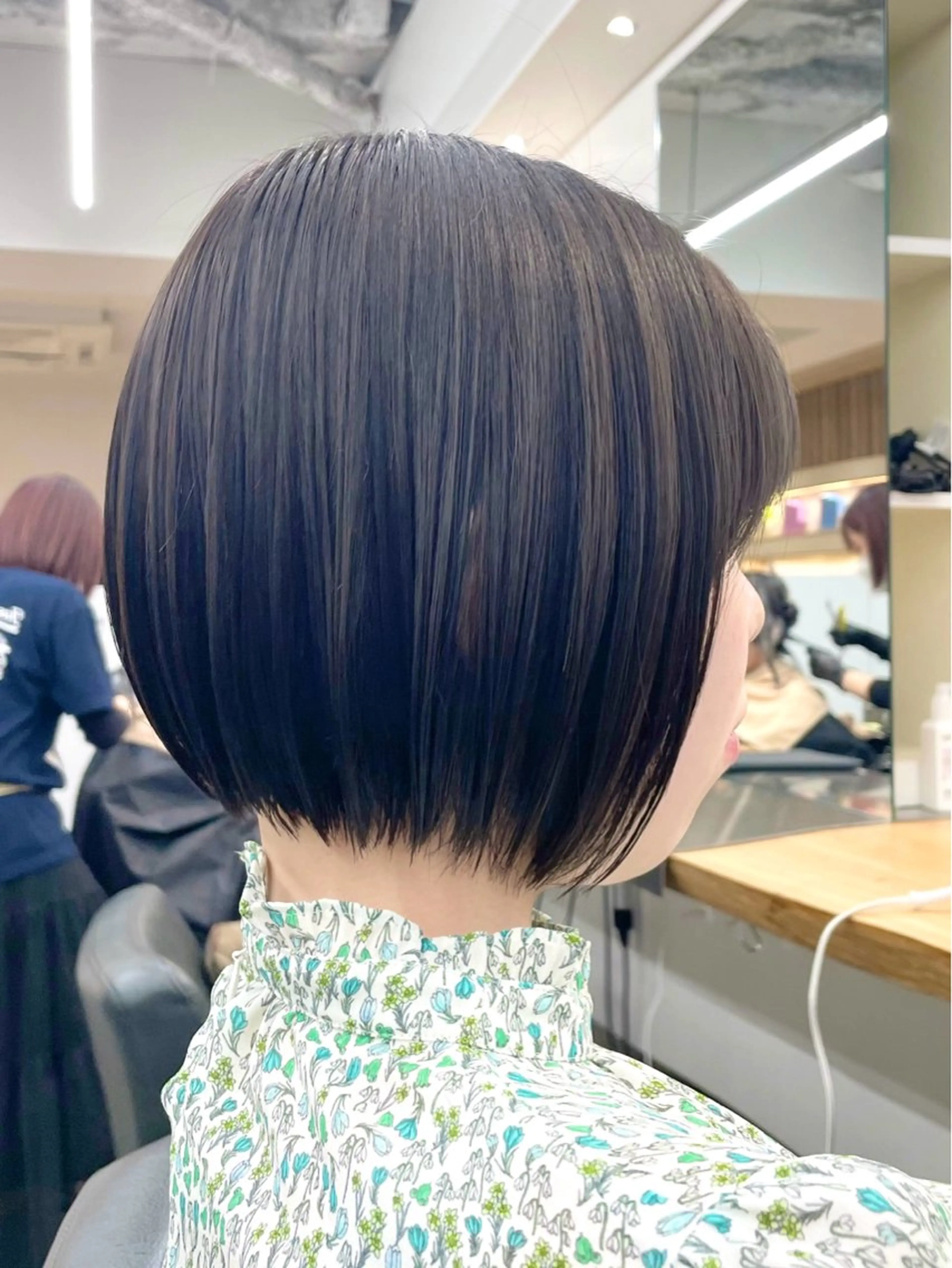 ショート ボブ ボブ/ショートボブ /銀座/小林舜弥のヘアスタイル