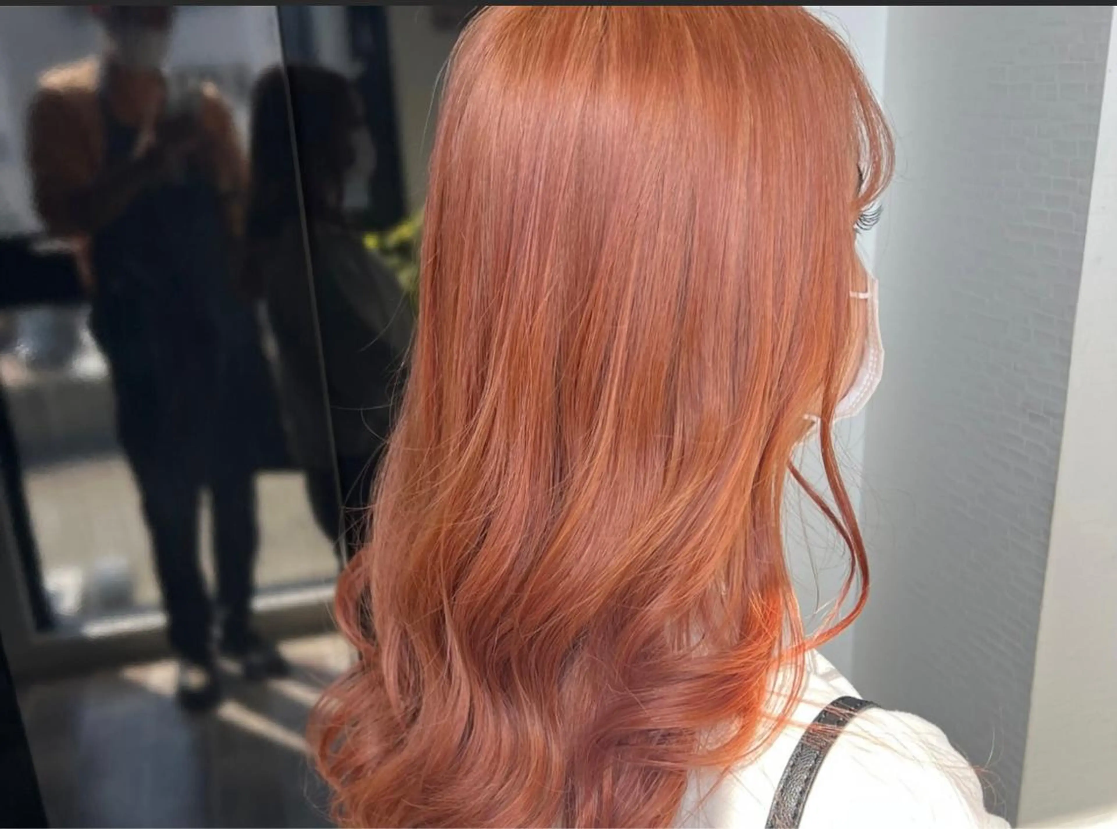 ロング カラー ヘアカラー&縮毛矯正 STAR☆RIVERのヘアスタイル