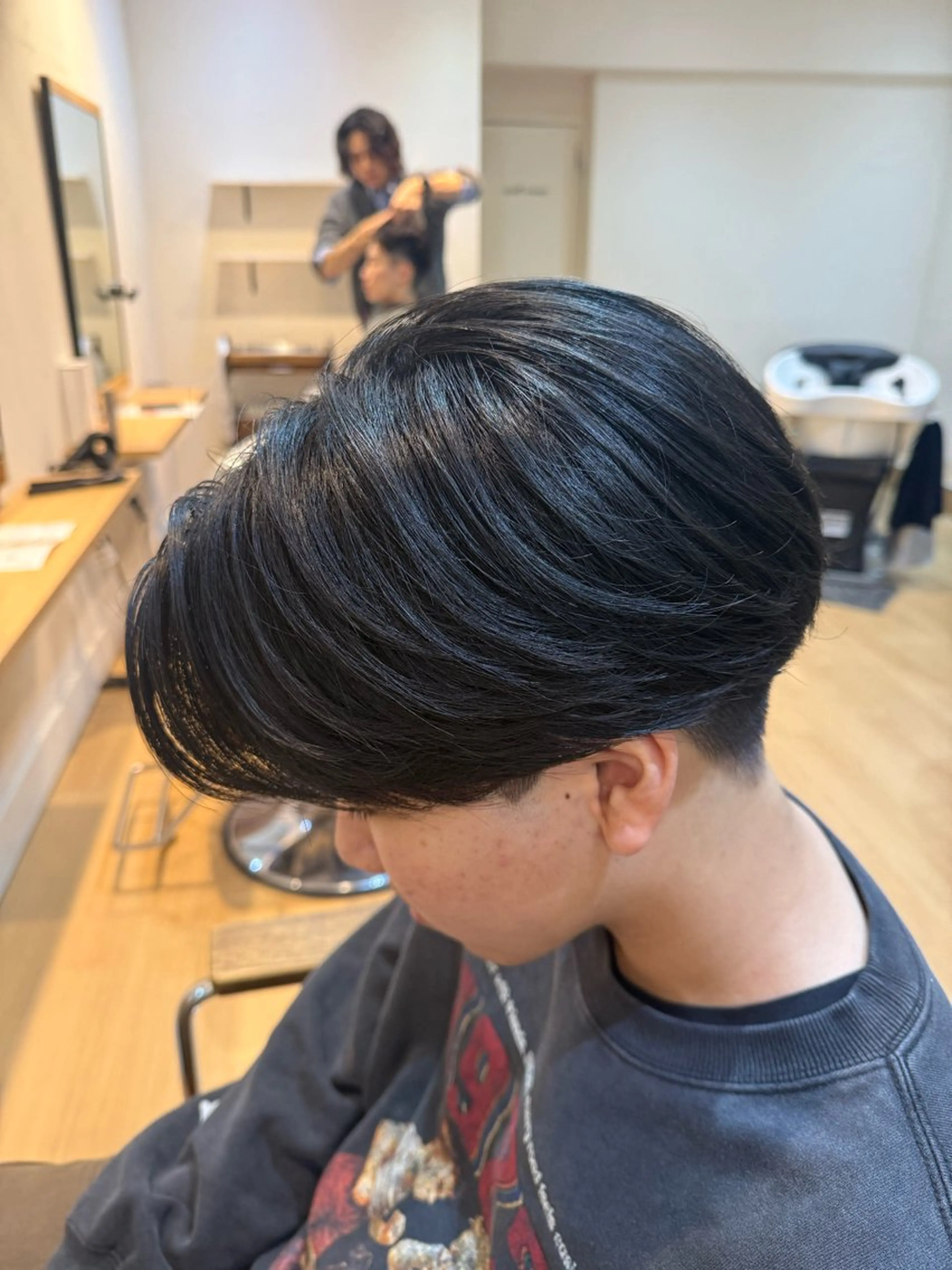 ショート EXCIA 心斎橋　メンズ縮毛矯正/曲がる縮毛矯正/メンズ髪質改善【エクシア】所属・中川 吏琥のヘアスタイル