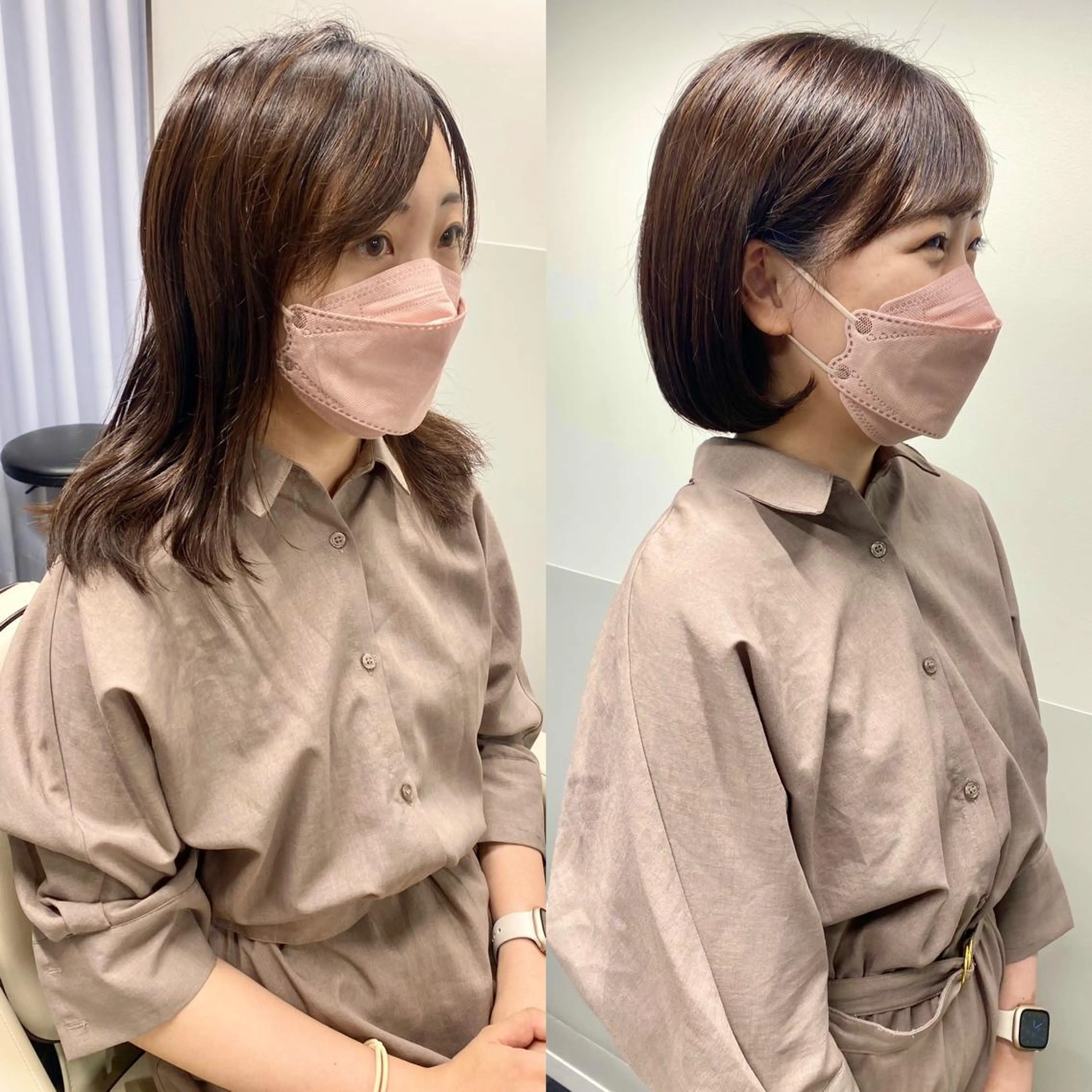 ショート カラー ヘアアレンジ ボブ カット ヘアカラー トリートメント ヘッドスパ SALOWIN銀座VORT所属・小林 佳祐のヘアスタイル