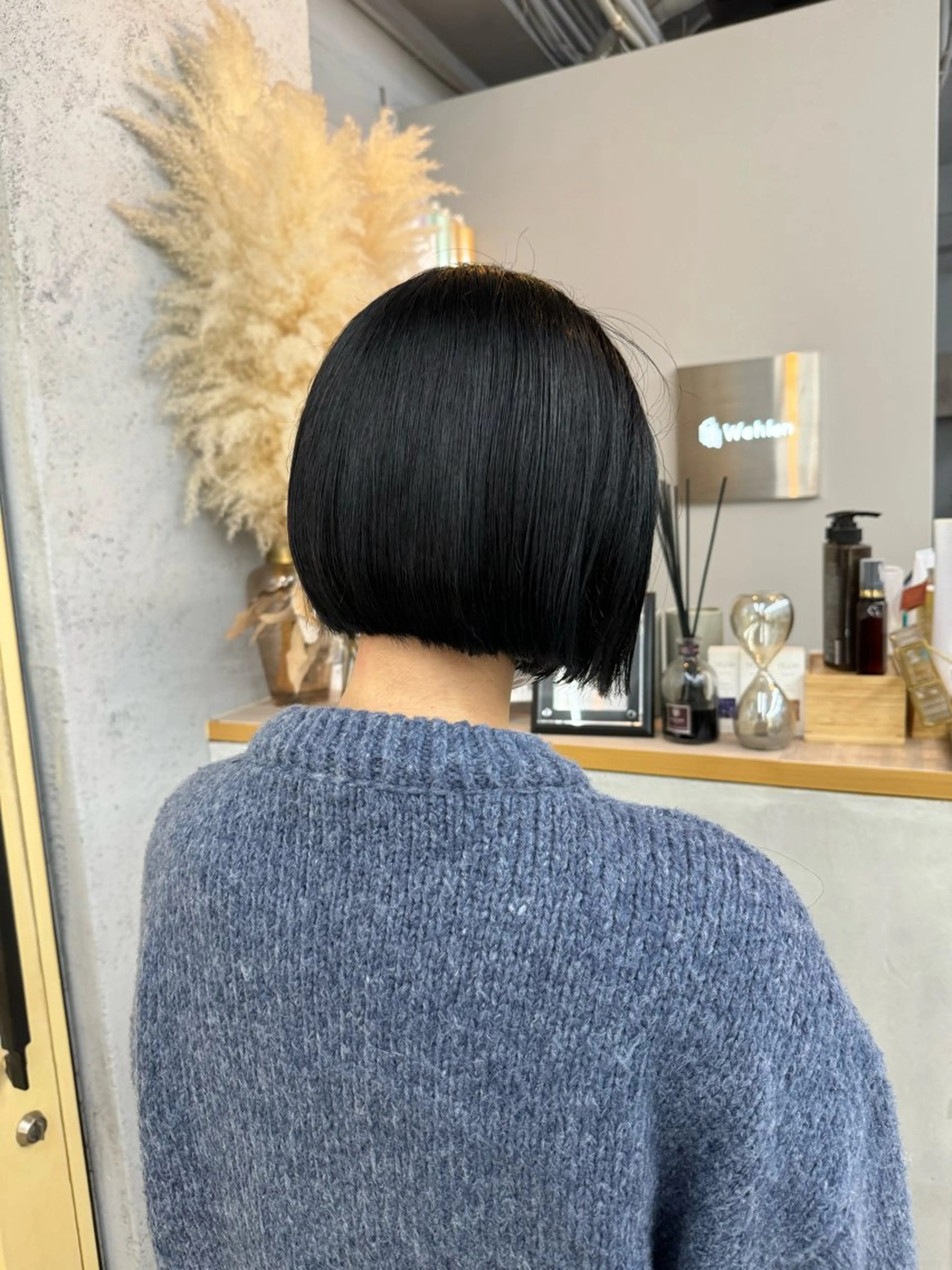 ミディアム カラー カット ヘアカラー トリートメント wehlen_ keisukeのヘアスタイル