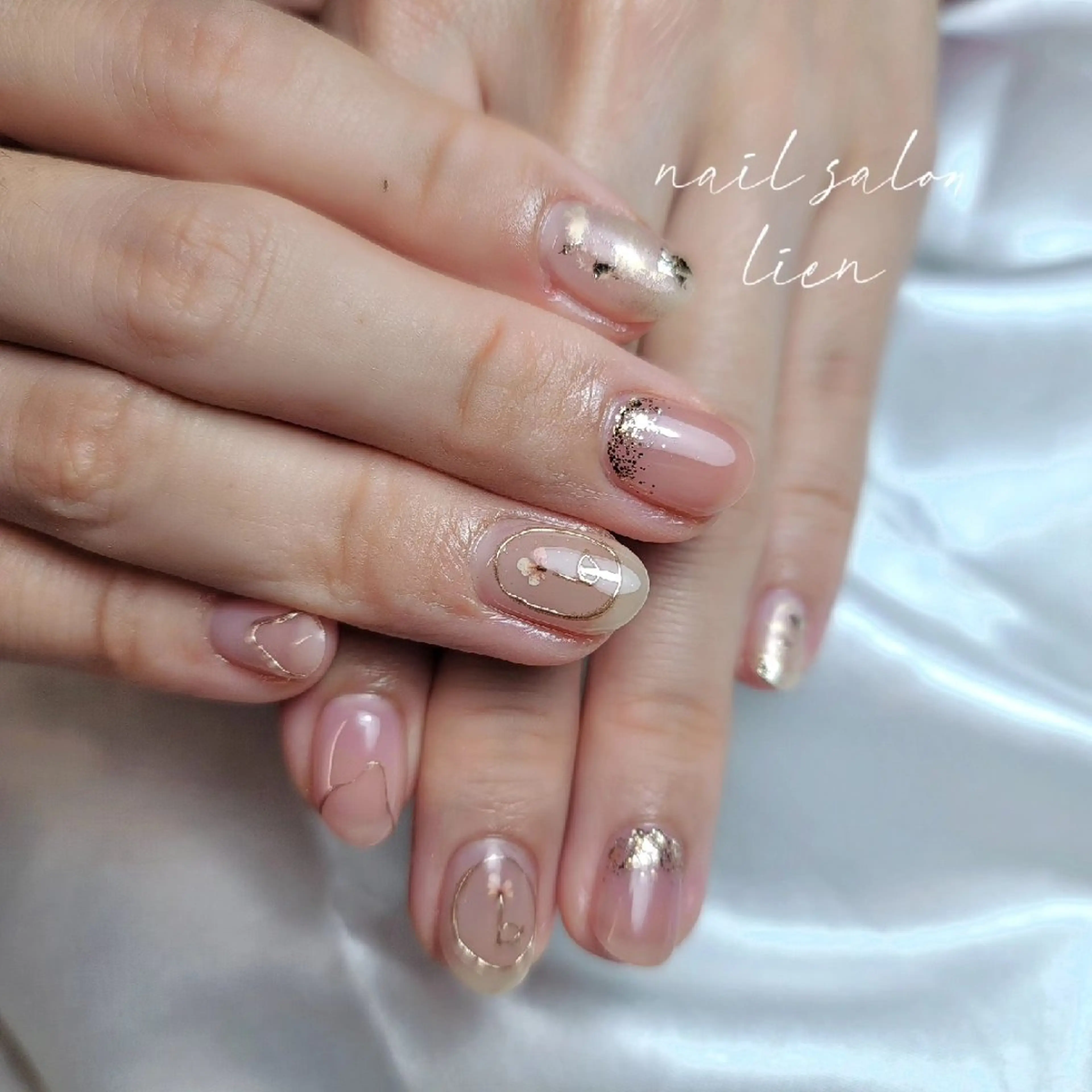 ネイル ハンドネイル プライベートサロン lienのネイルデザイン