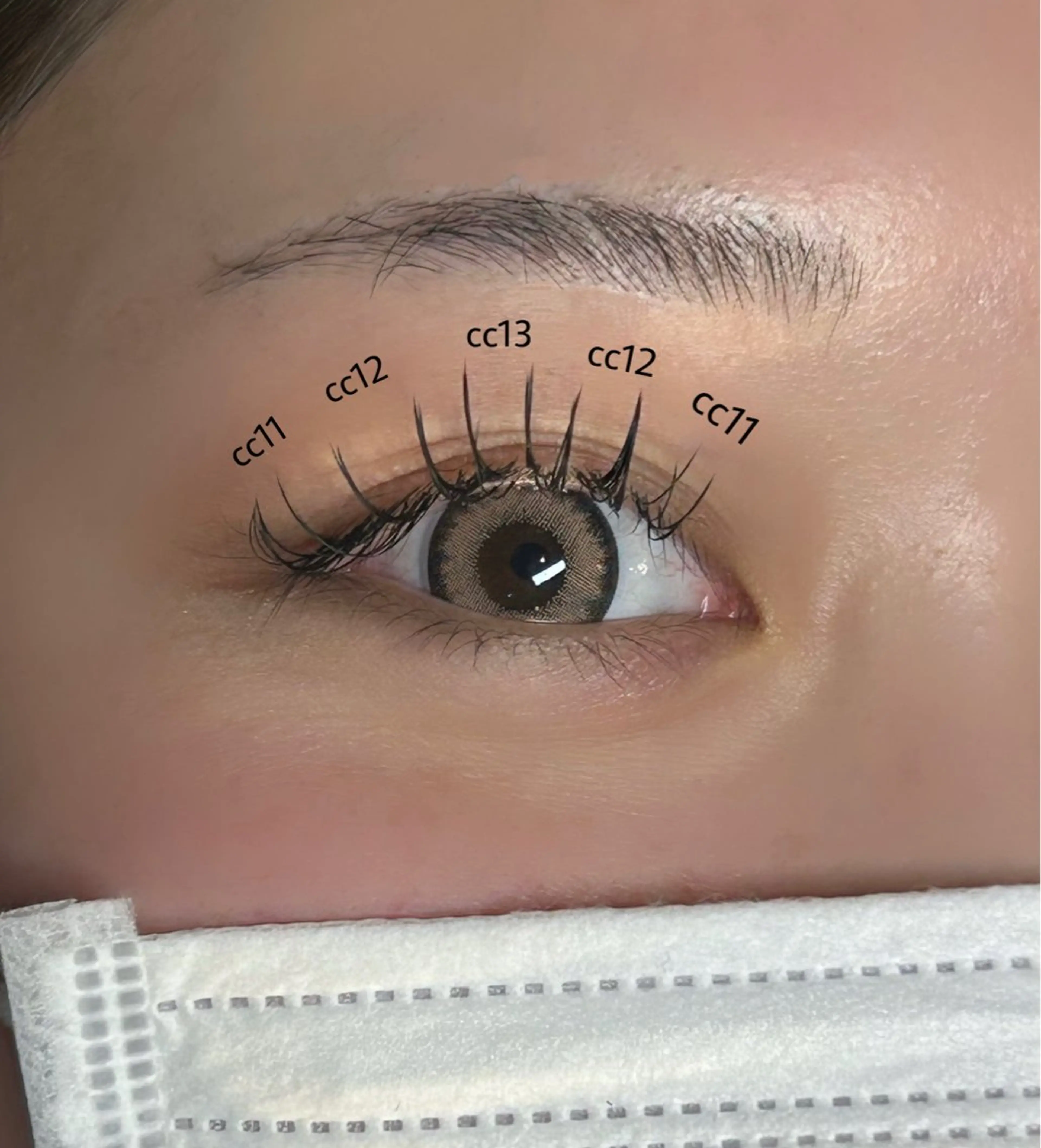 マツエク・マツパ 菊地 琉愛のマツエク・マツパデザイン