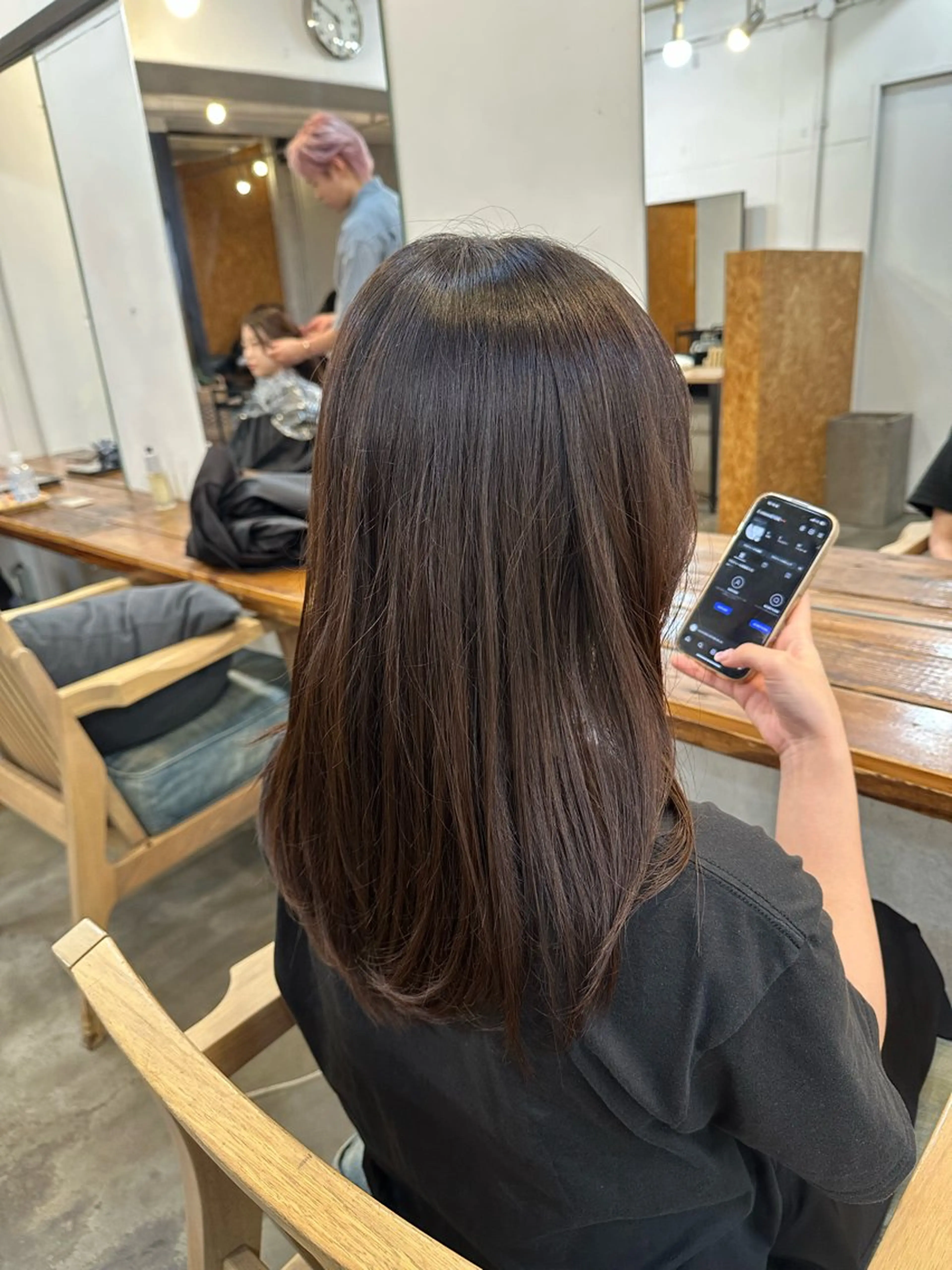 セミロング 横浜/メンズ特化/ Farbe/田中颯斗のヘアスタイル