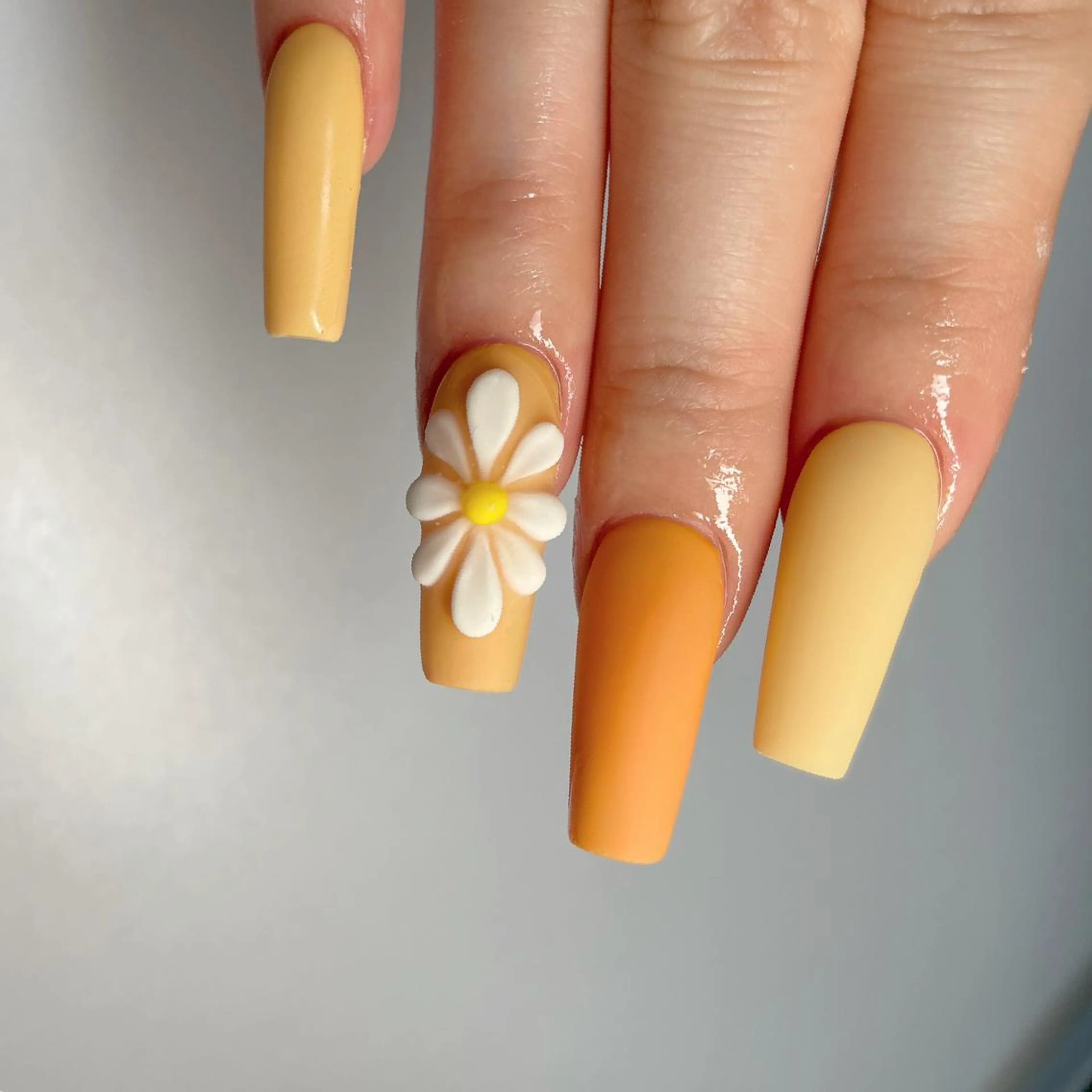 ロング ネイル 下妻ネイルサロン/ パラジェルのネイルデザイン