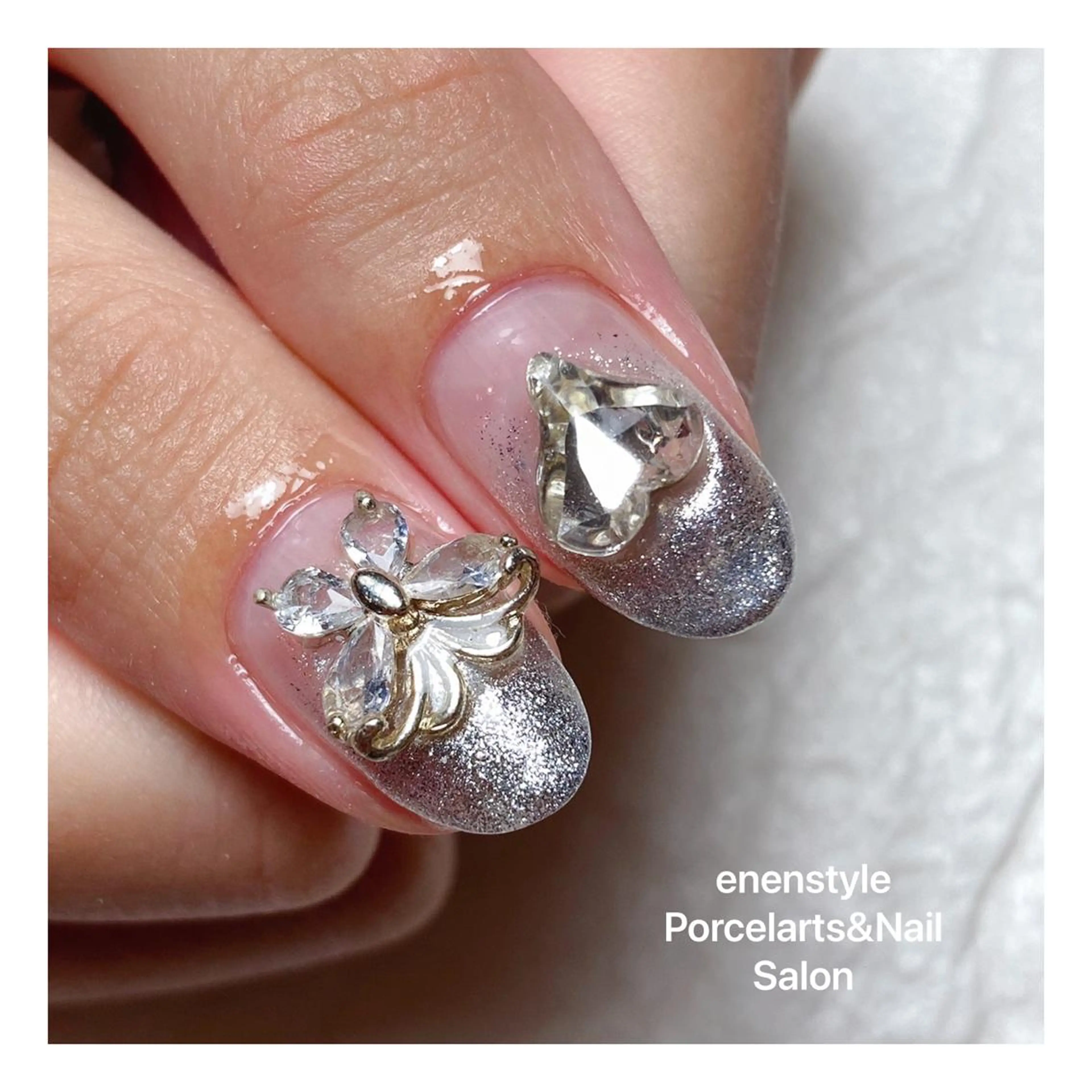 ミディアム ネイル 👑enen style👑のネイルデザイン