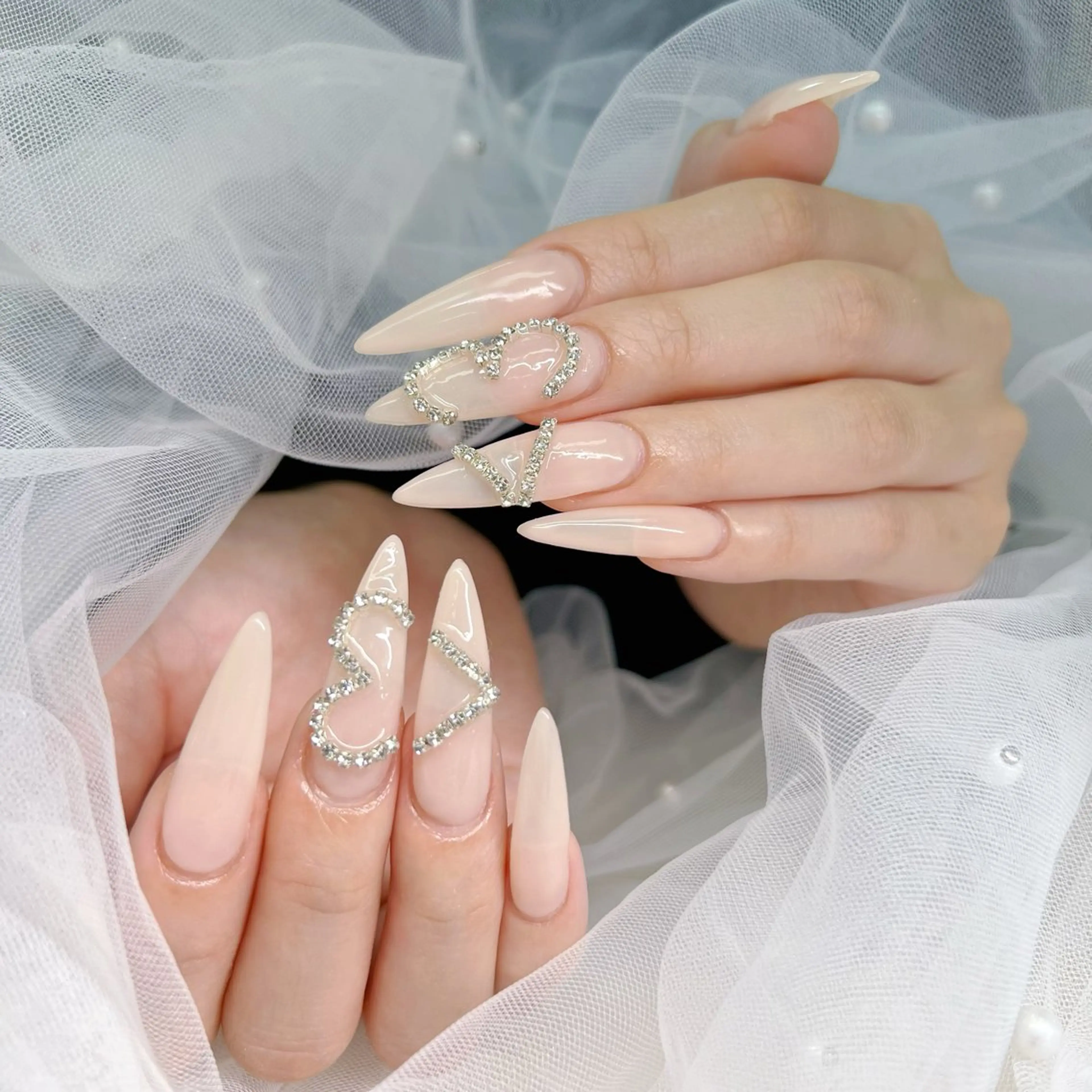 ネイル ジェルネイル 韓国ネイル シンプルネイル ワンホンネイル ハンドネイル Any nail新大久保店のネイルデザイン