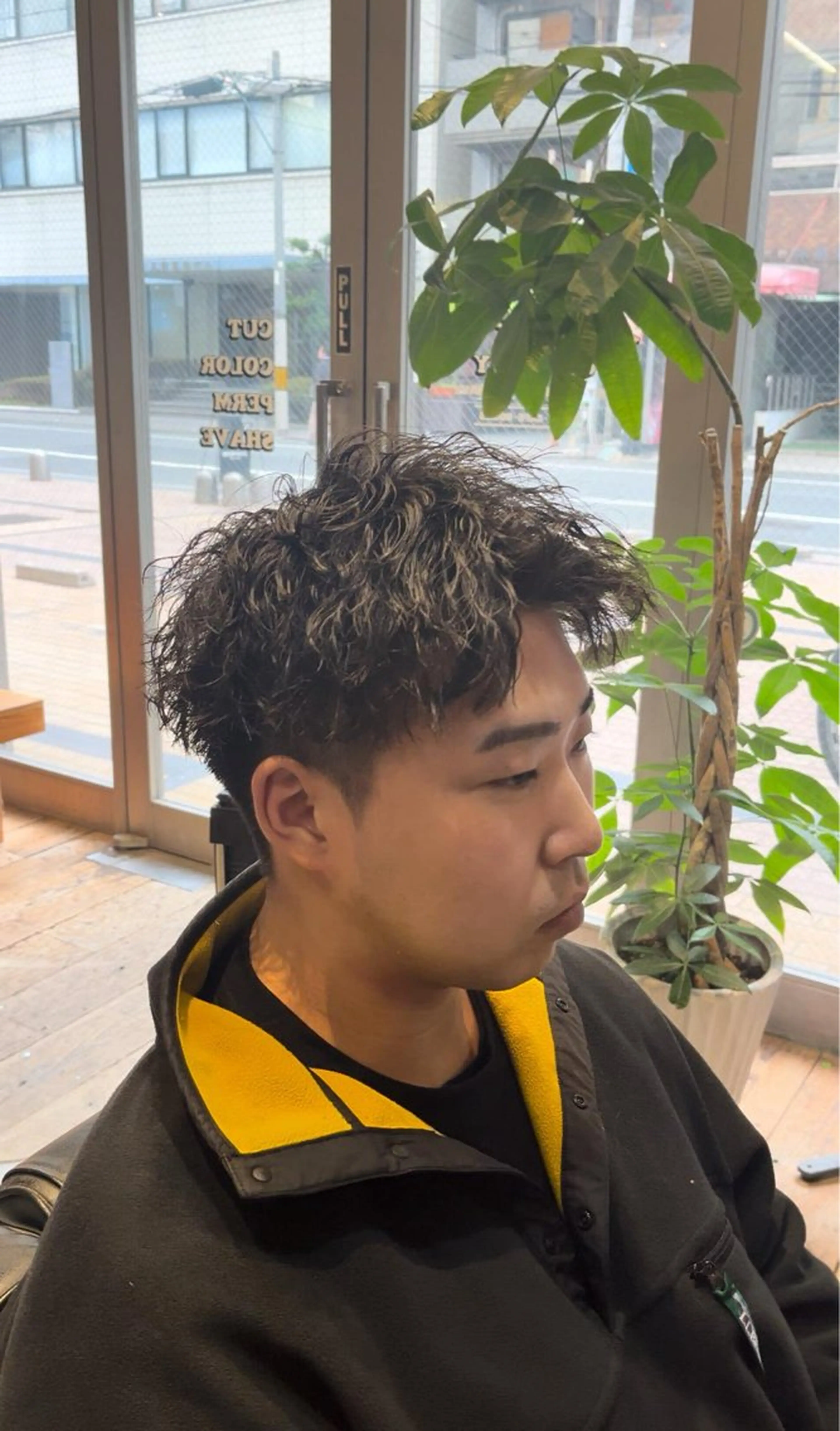 ショート パーマ メンズ 森長 マコトのヘアスタイル