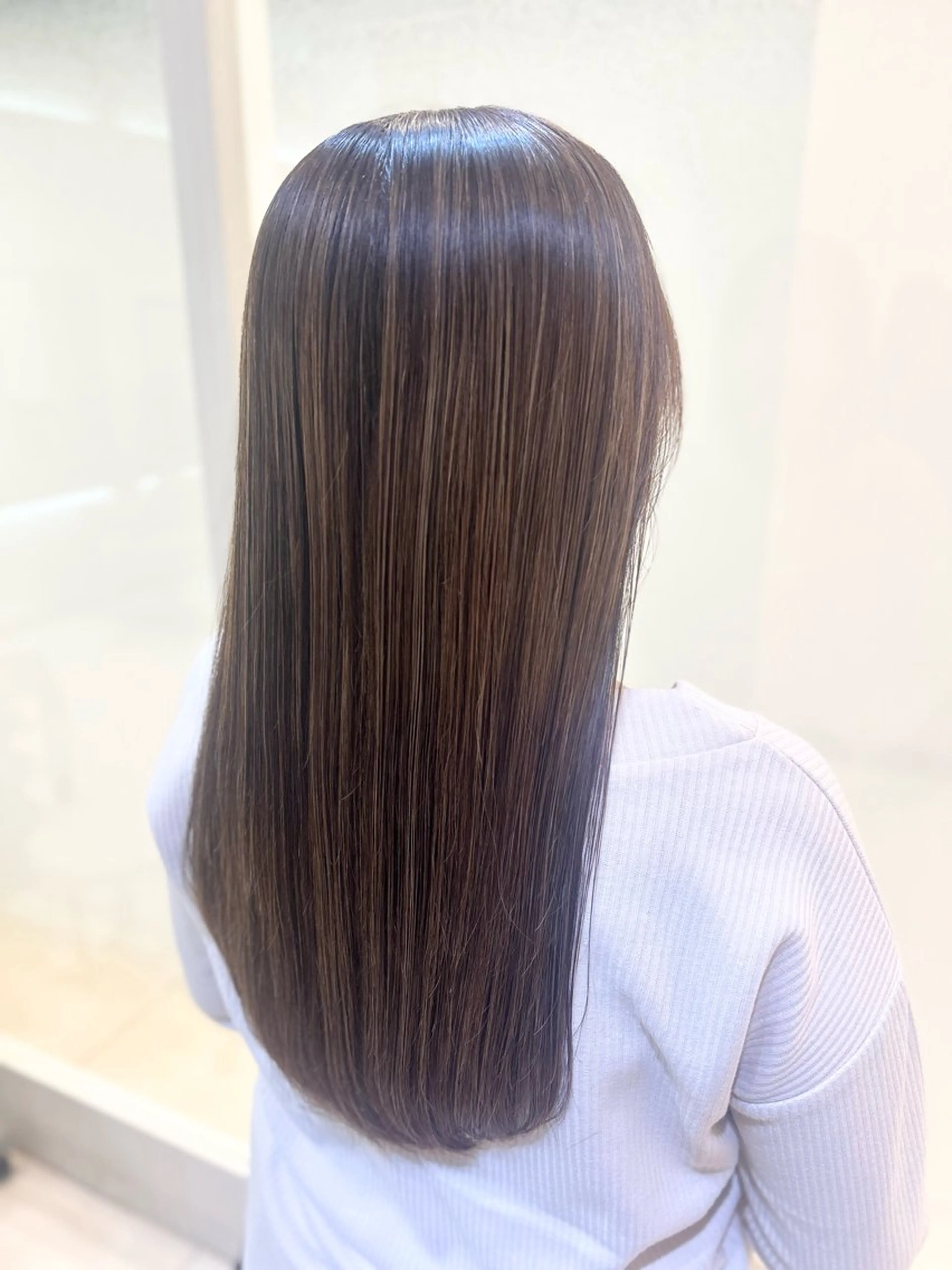 ロング カラー 縮毛矯正/髪質改善/ 艶髪ササキナツミのヘアスタイル