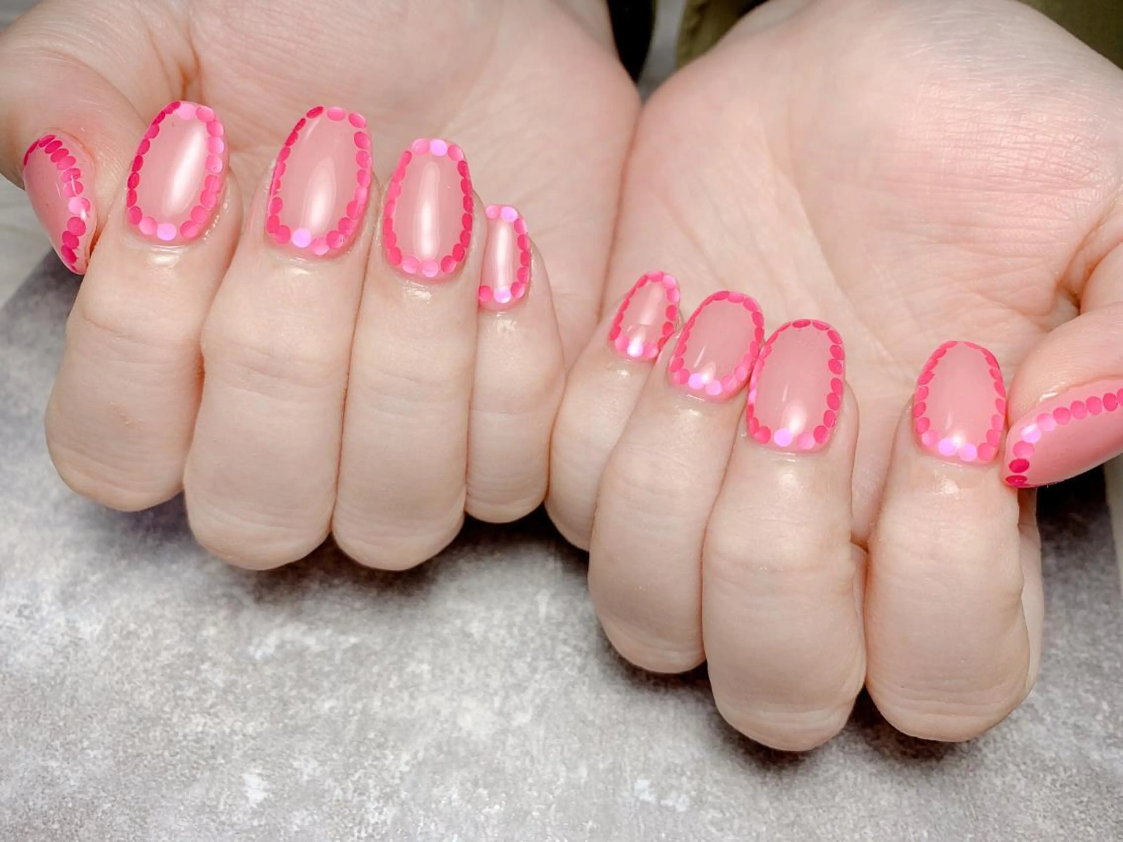 ネイル MiKi Nai池袋 長さだし得意のネイルデザイン