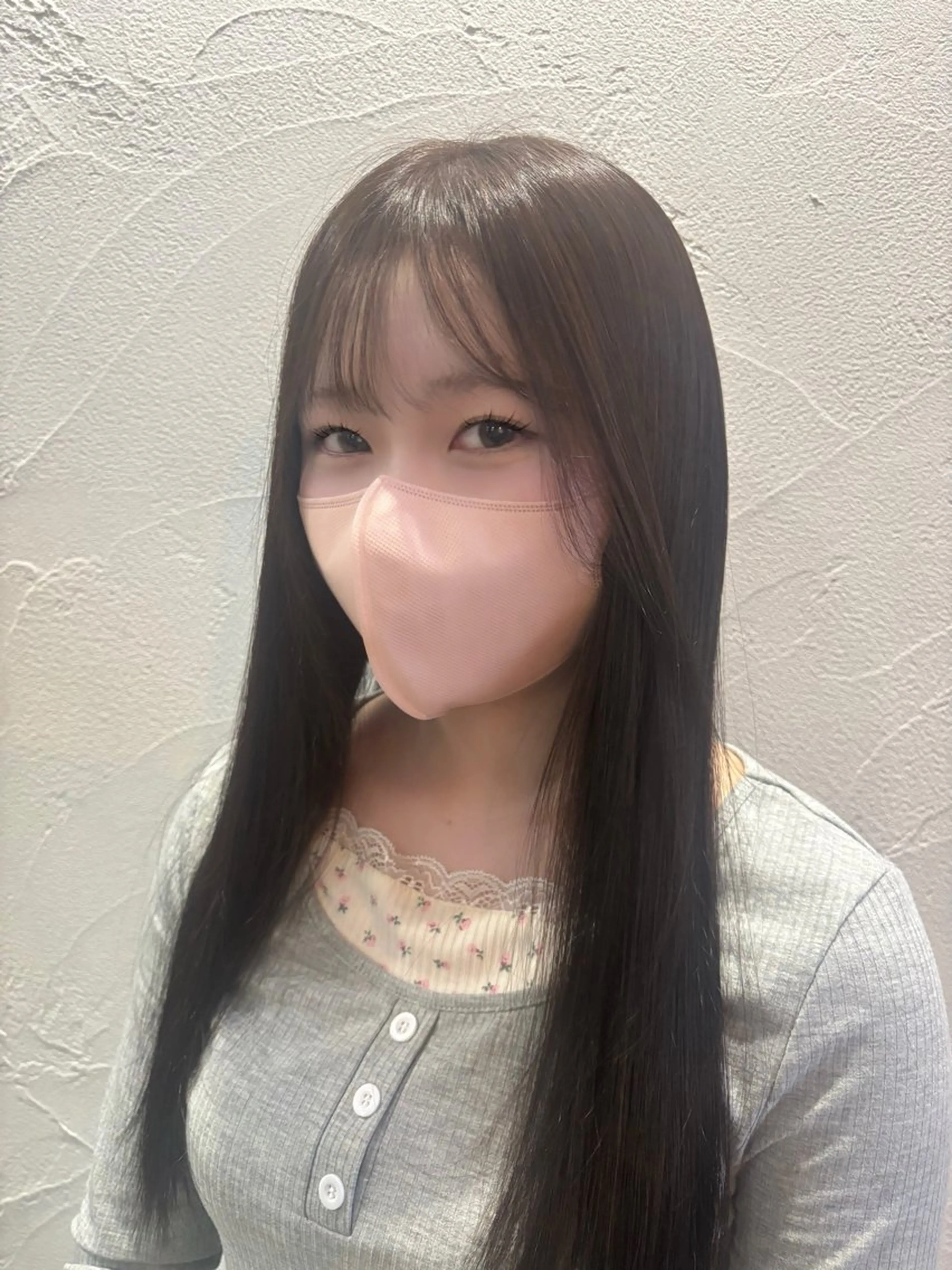 ロング カラー 中嶋心渚⌇透明感 カラー️🩵🎀‪のヘアスタイル