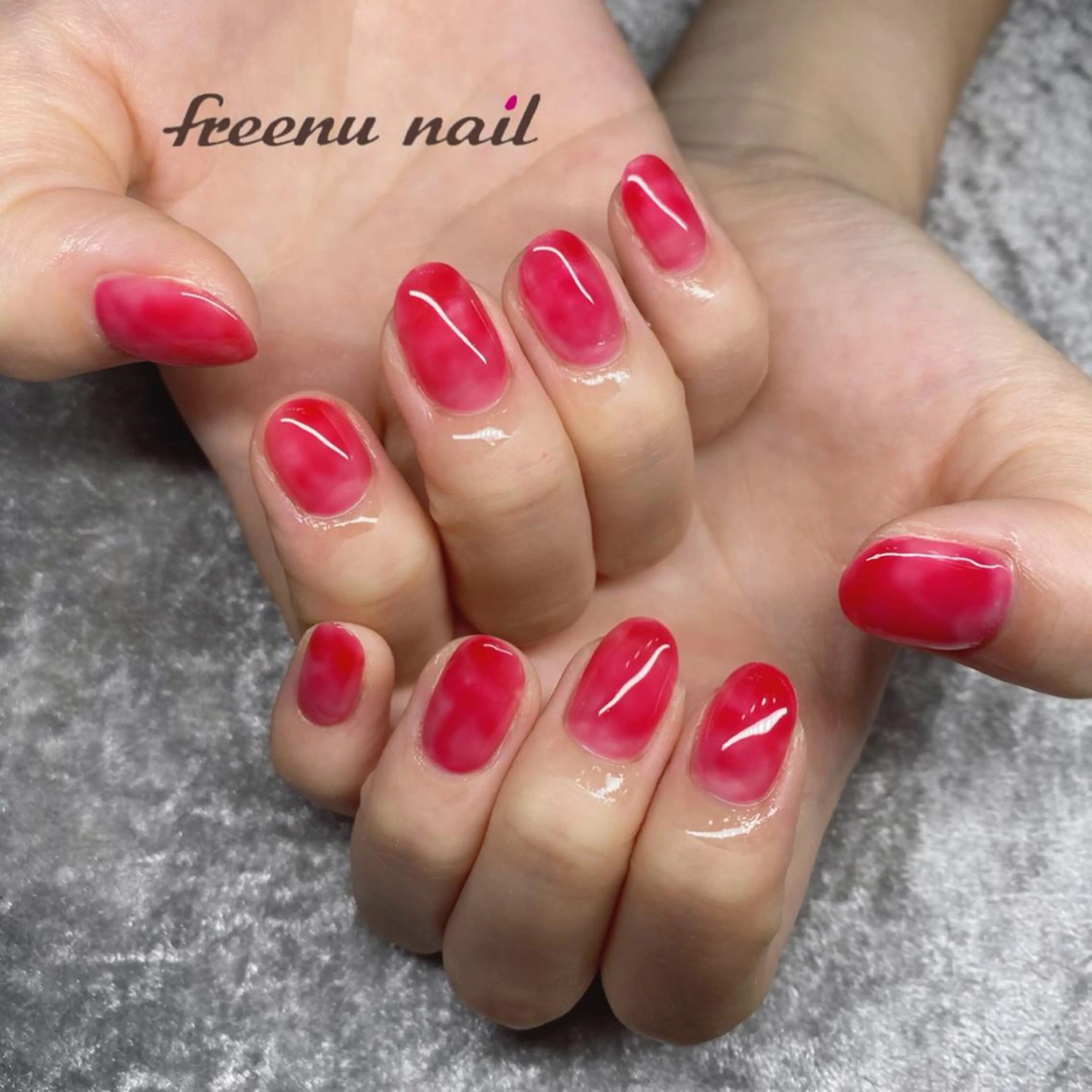 ネイル ワンカラーネイル ハンドネイル freenu nail【24H】のネイルデザイン