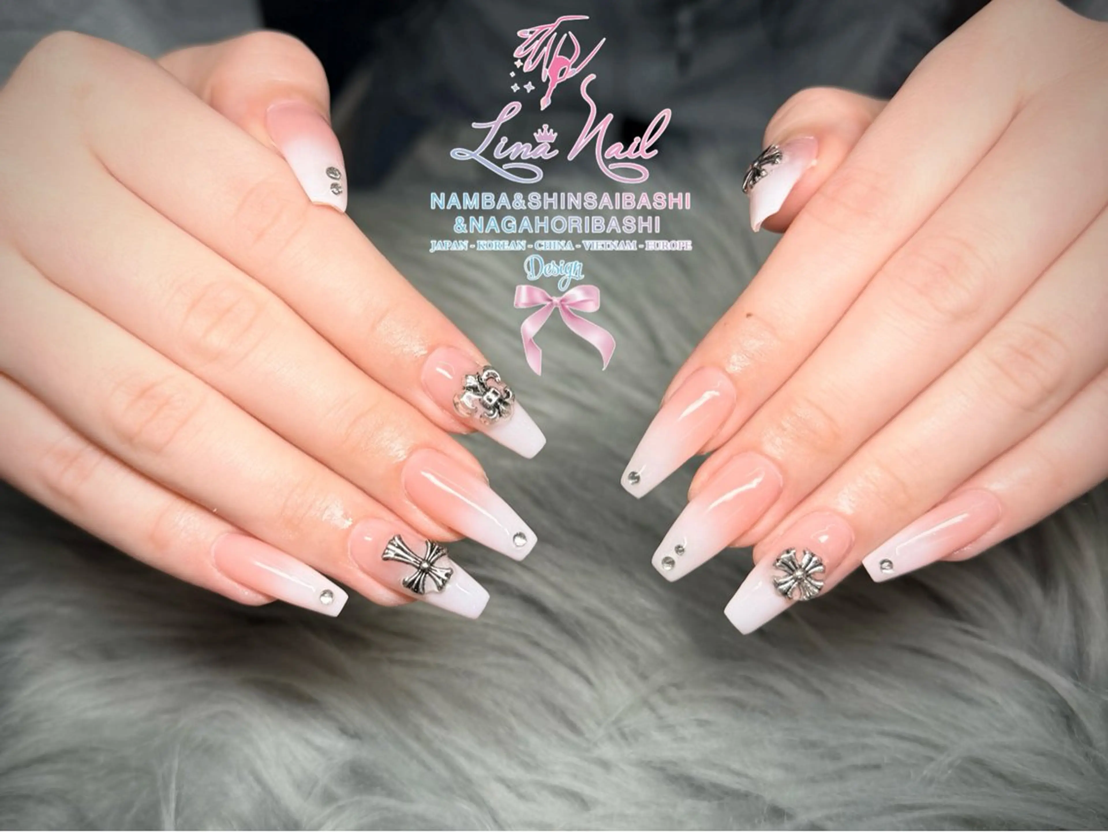 ネイル フットネイル ジェルネイル 持ち込み ネイルチップ ハンドネイル リナネイル 長堀橋店／東心斎橋店のネイルデザイン
