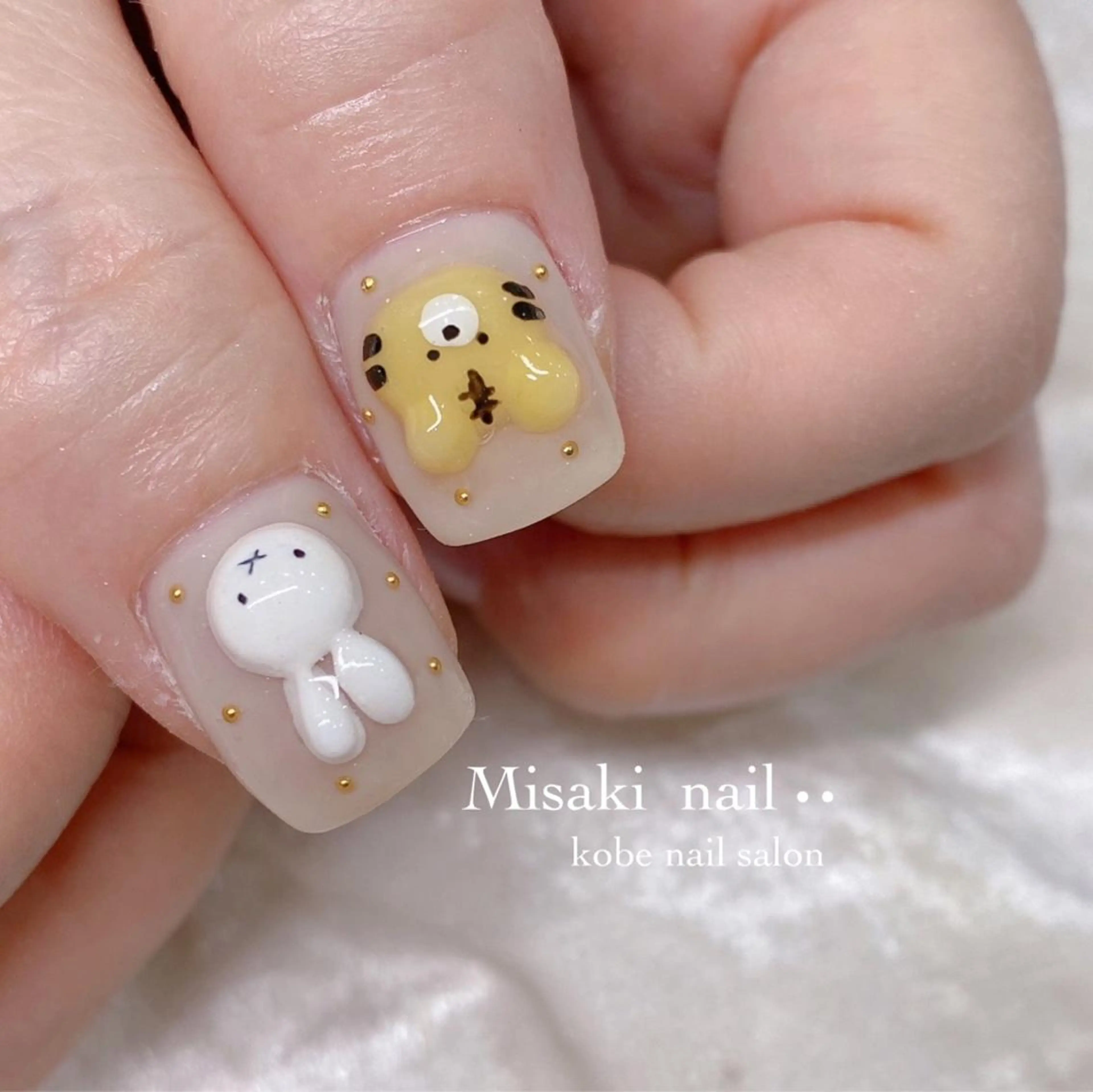 ネイル 韓国ネイル ワンホンネイル ハンドネイル nailsalon miinailsのネイルデザイン