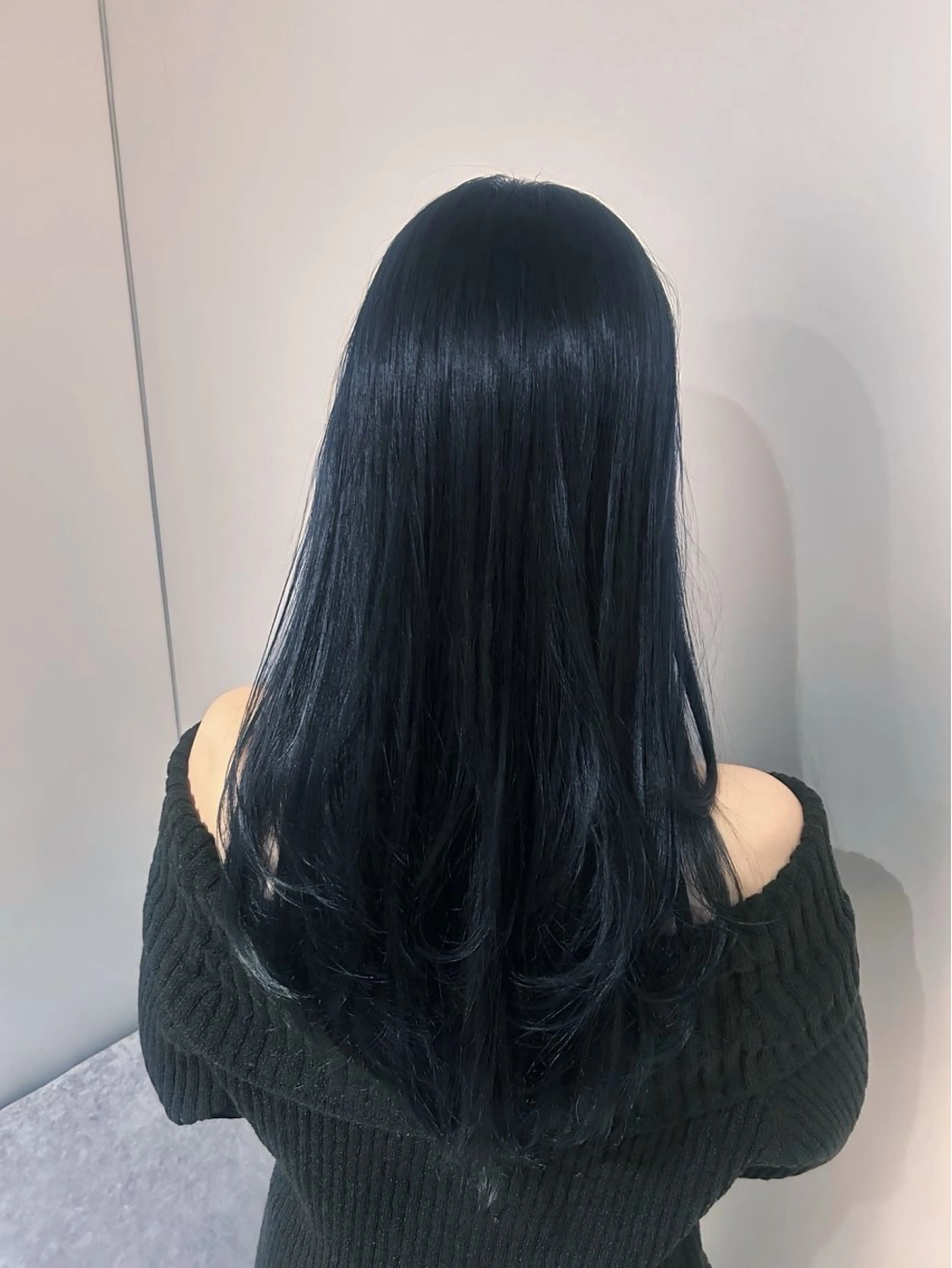ロング カラー エクステ 艶髪×透明感カラー りなのヘアスタイル