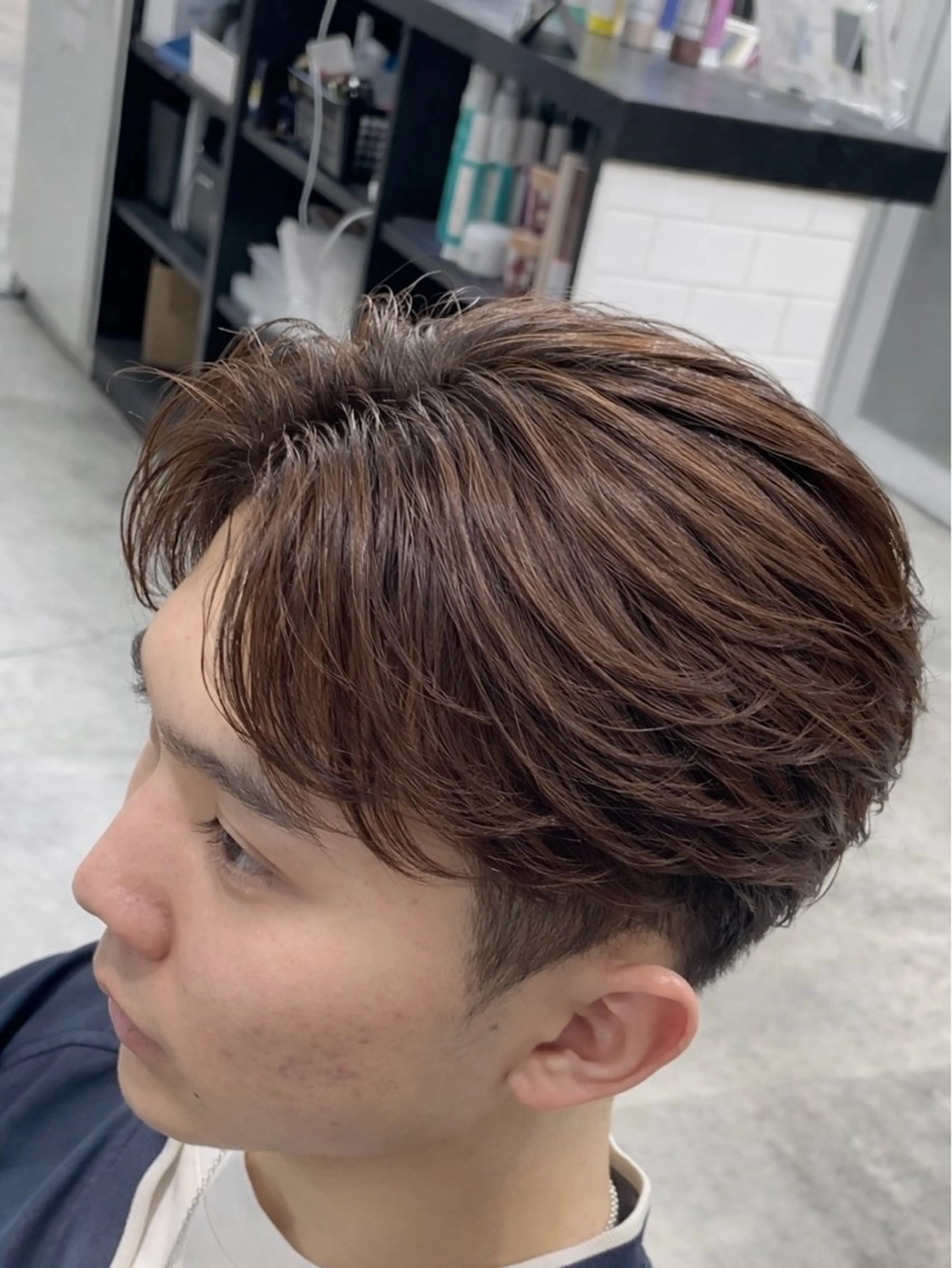 パーマ メンズ 縮毛矯正 カット 縮毛矯正 トリートメント 🔱OVARL🔱 メンズパーマ/たいがのヘアスタイル