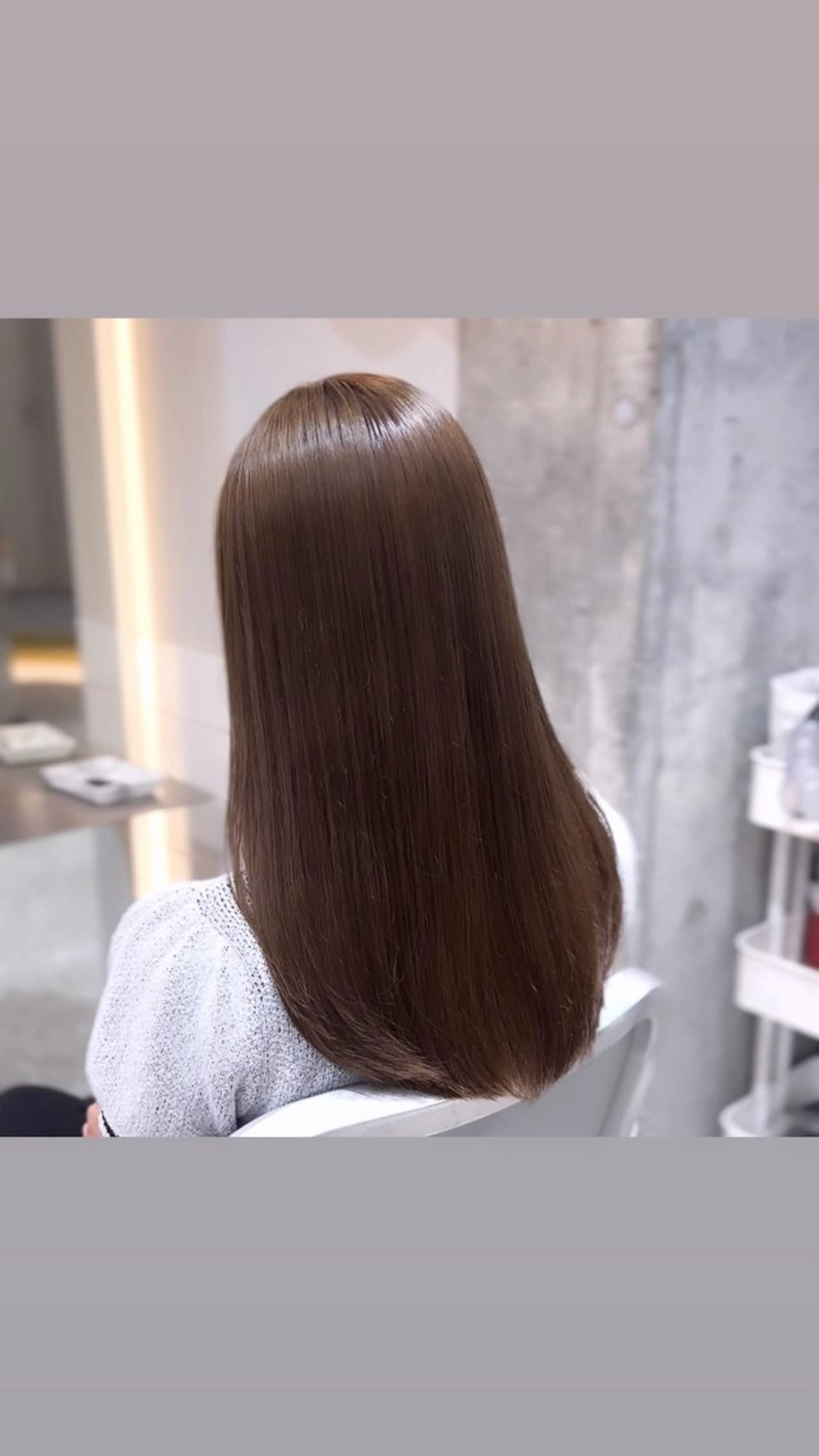 ロング カラー 髪質改善 トリートメント トリートメント 髪質改善/韓国ヘア レイヤー/新宿/ロミのヘアスタイル