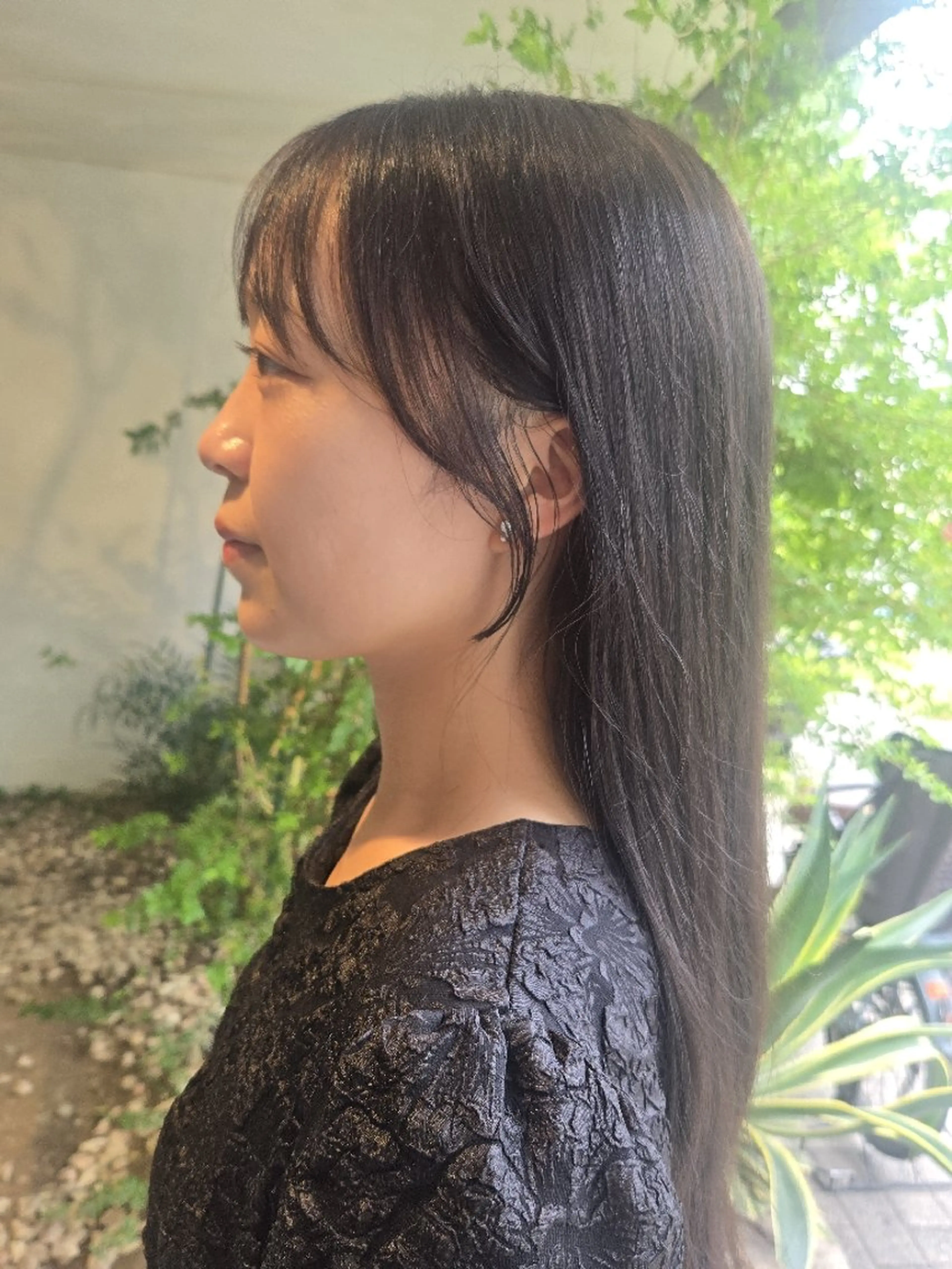 ロング カット ヘアカラー 韓国好き🇰🇷 美容師MIKUのヘアスタイル