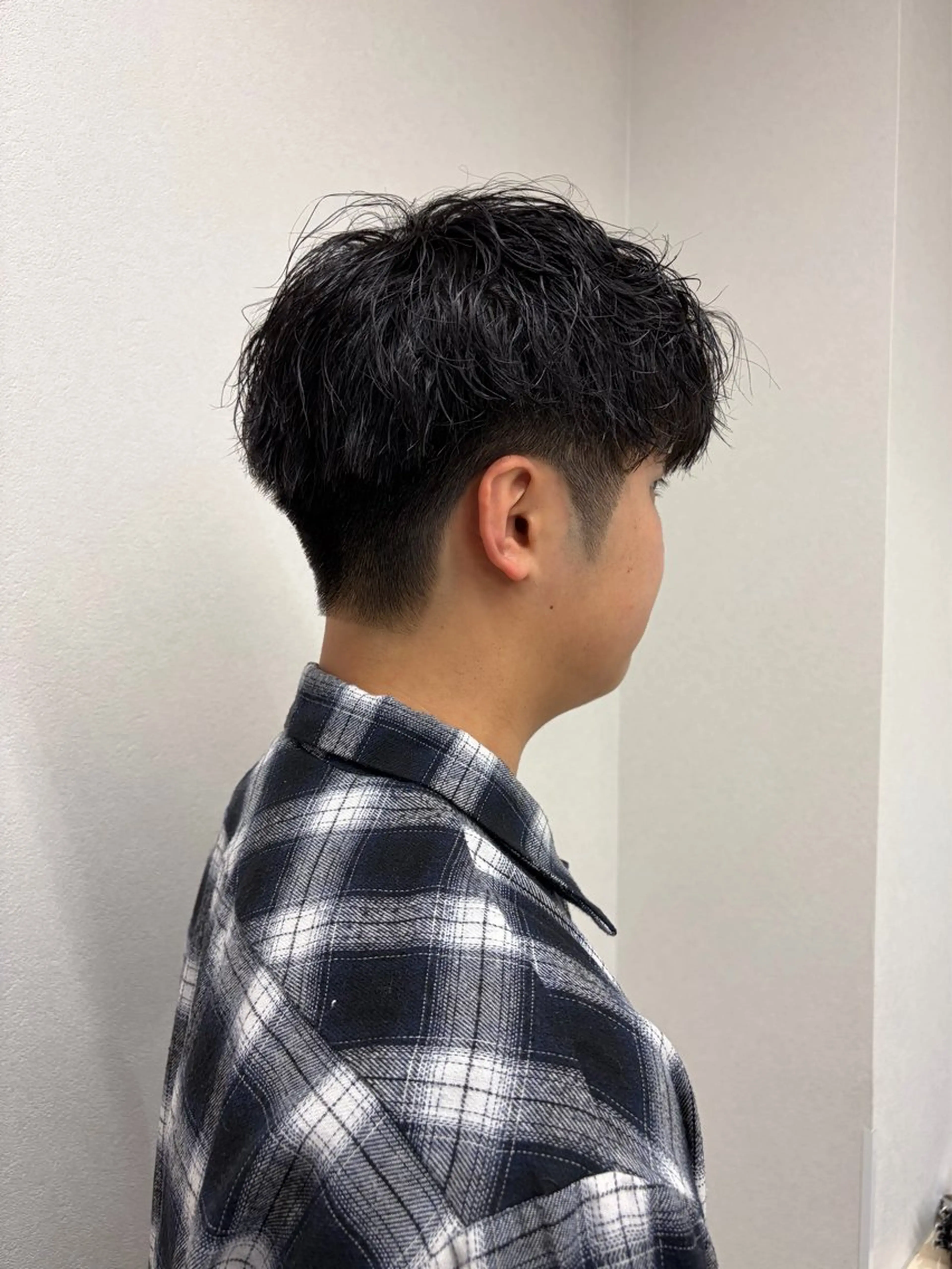 メンズ マッシュ 刈り上げ カット 石田樹生/ メンズカットのヘアスタイル