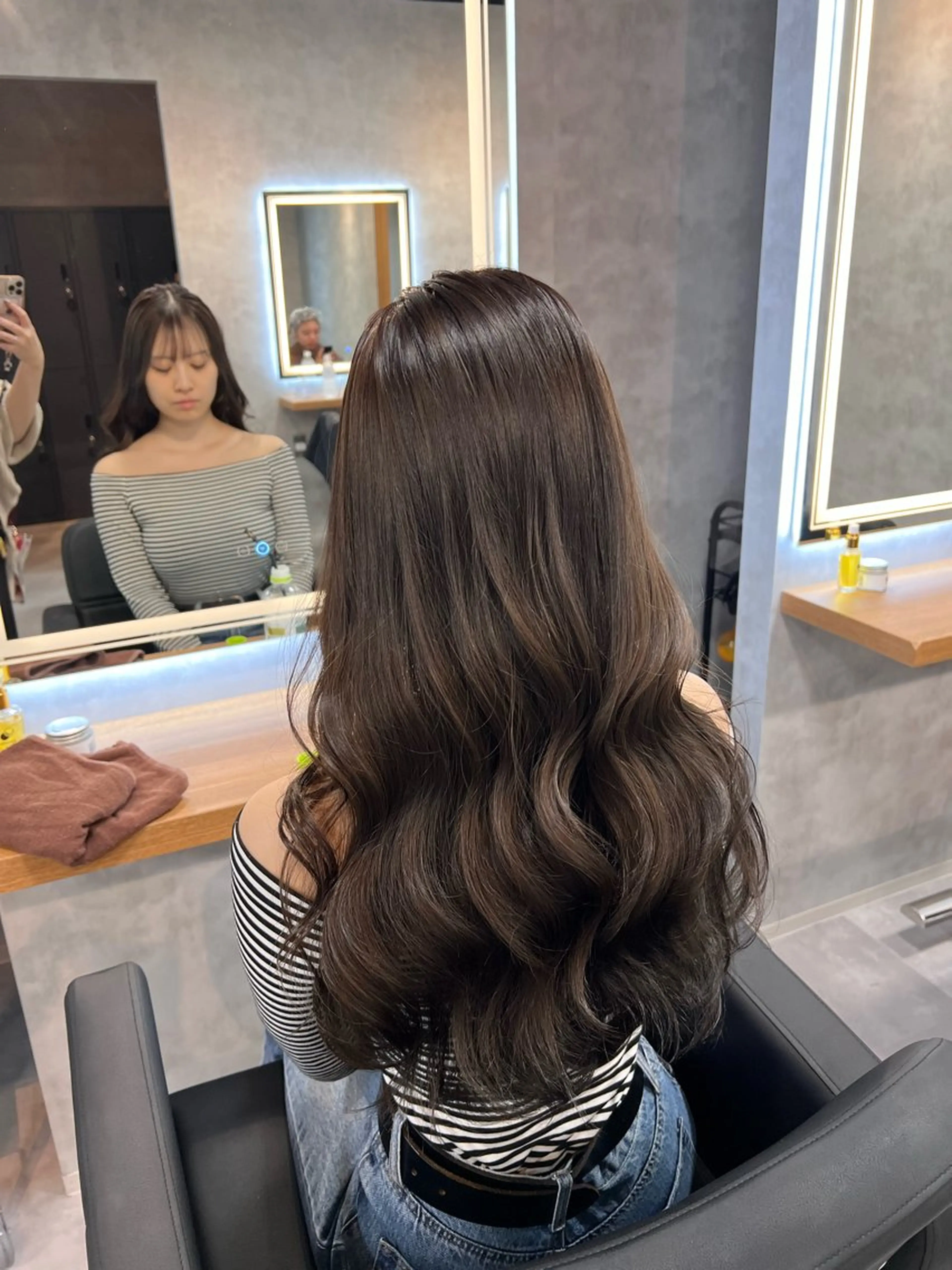 ロング カラー 💖札幌カラー 指名No.1💖玲奈のヘアスタイル