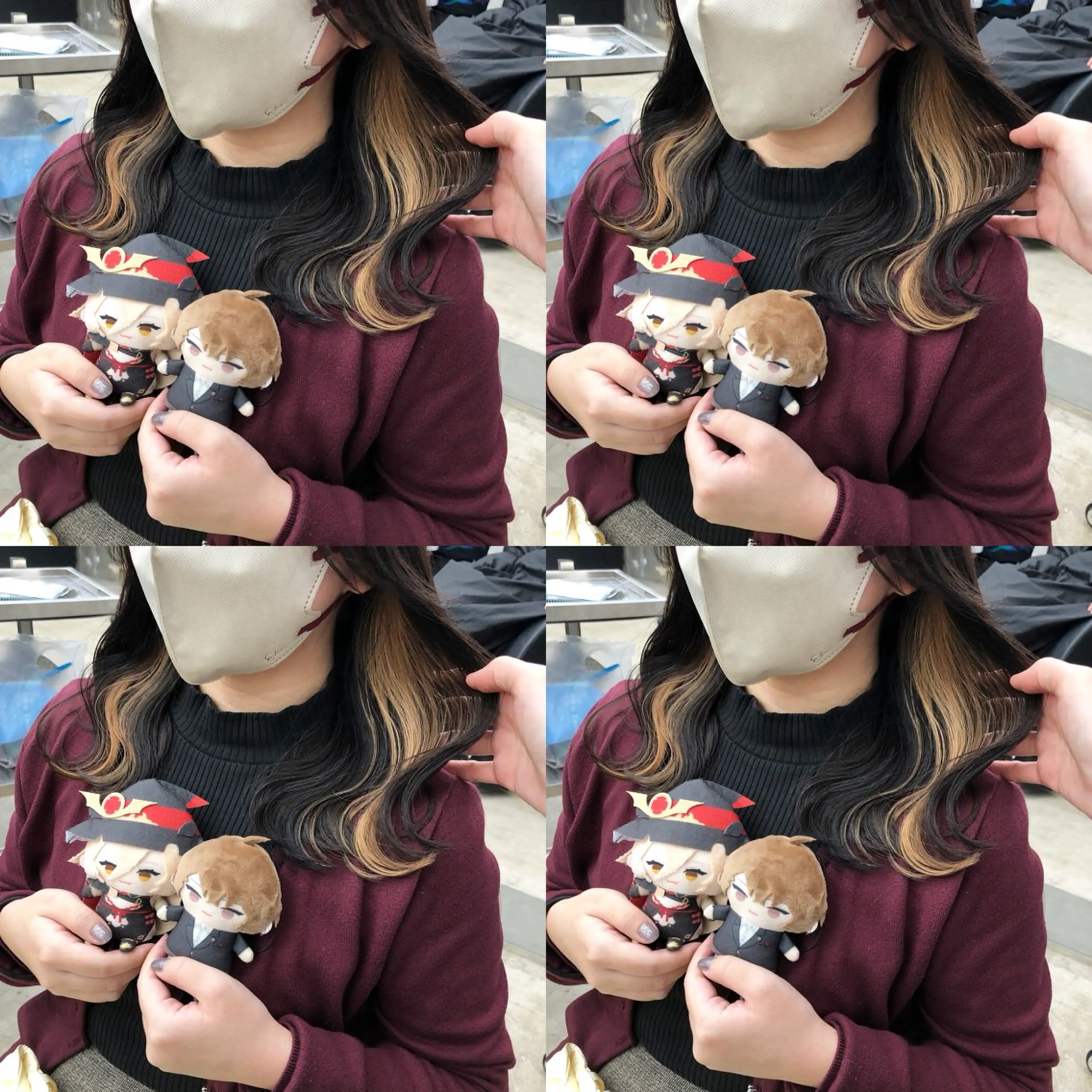 ミディアム カラー カット ヘアカラー トリートメント 推しカラー✨ オタク美容師ユウカのヘアスタイル