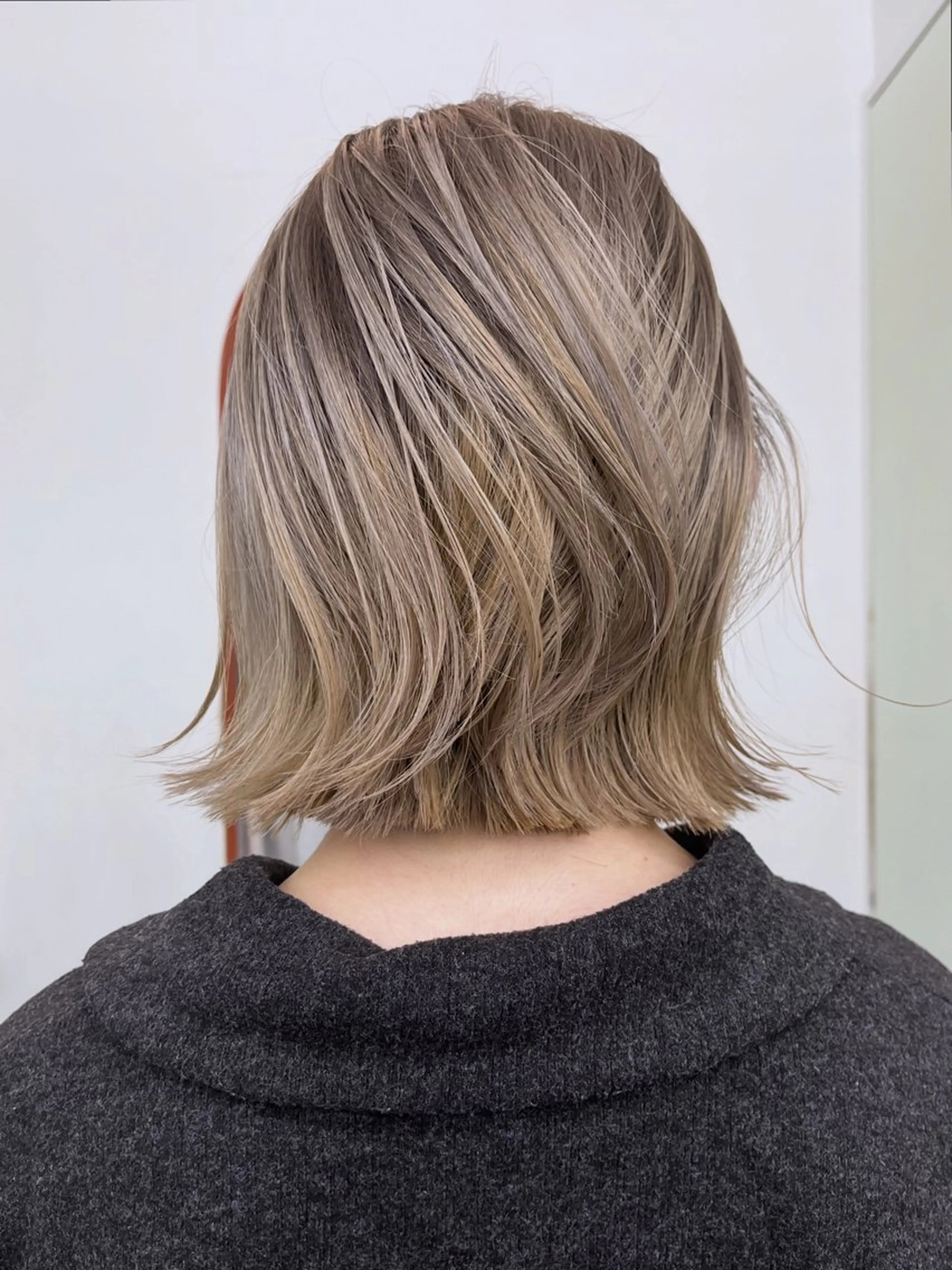 ショート カラー カット ヘアカラー ムード造るハイトーン ケアブリーチ/ユウキのヘアスタイル
