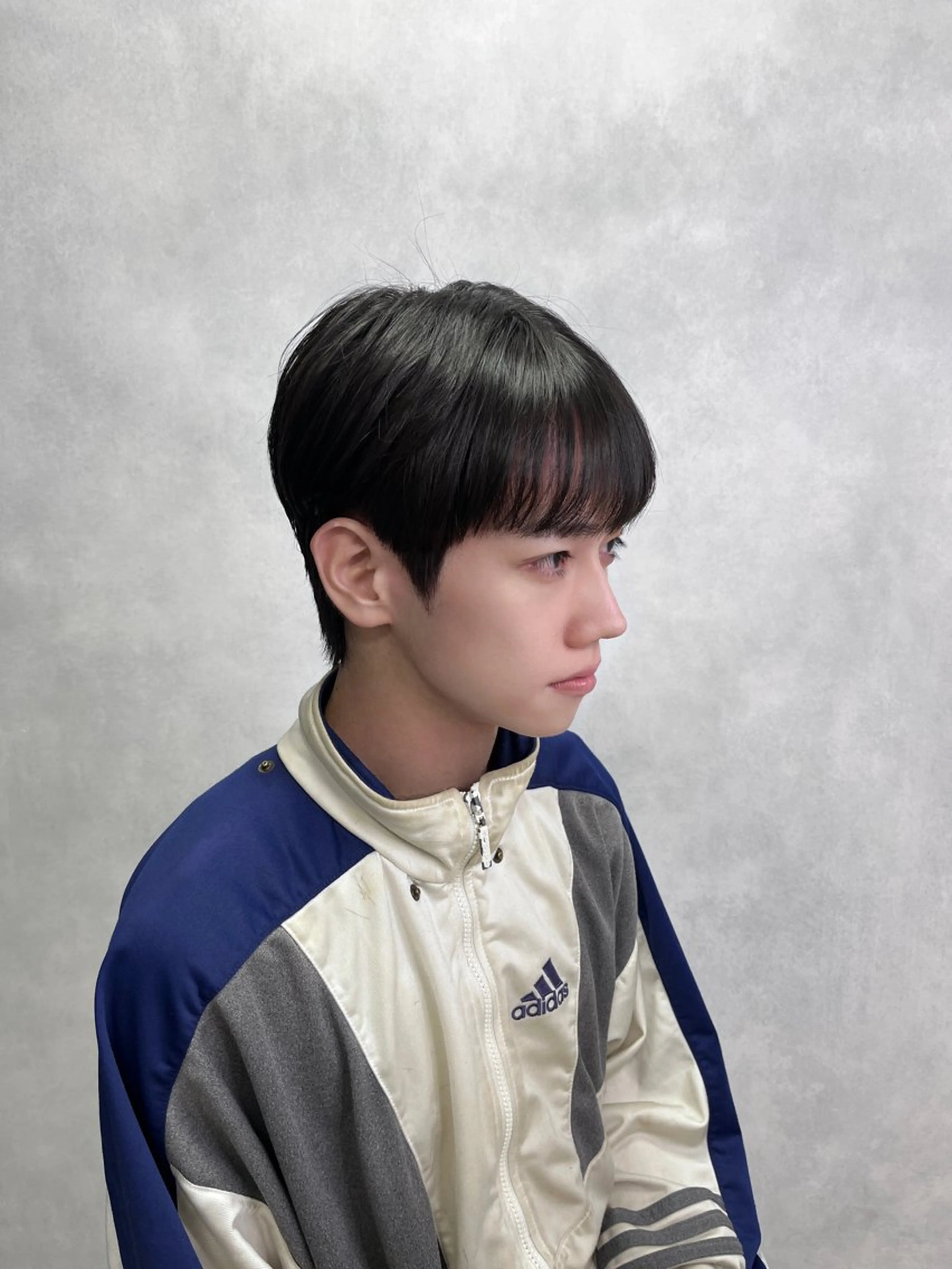 パーマ メンズ カット パーマ 大阪韓国メンズ特化 LUNAのヘアスタイル