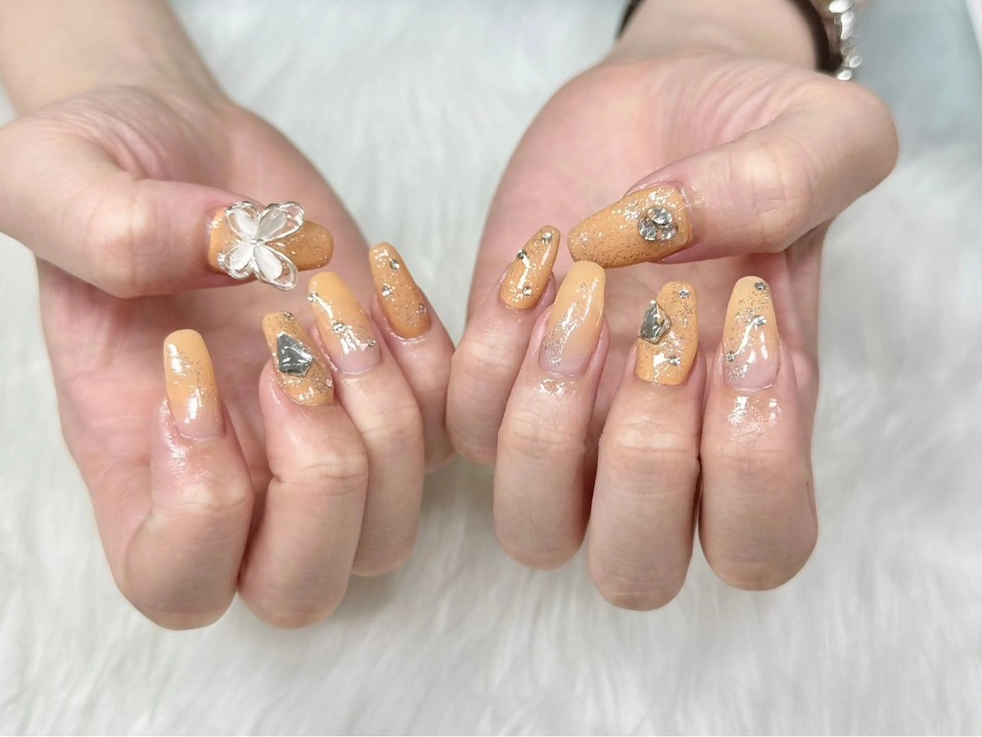 ネイル 持ち込み ハンドネイル Bonheur_ MAIKOのネイルデザイン