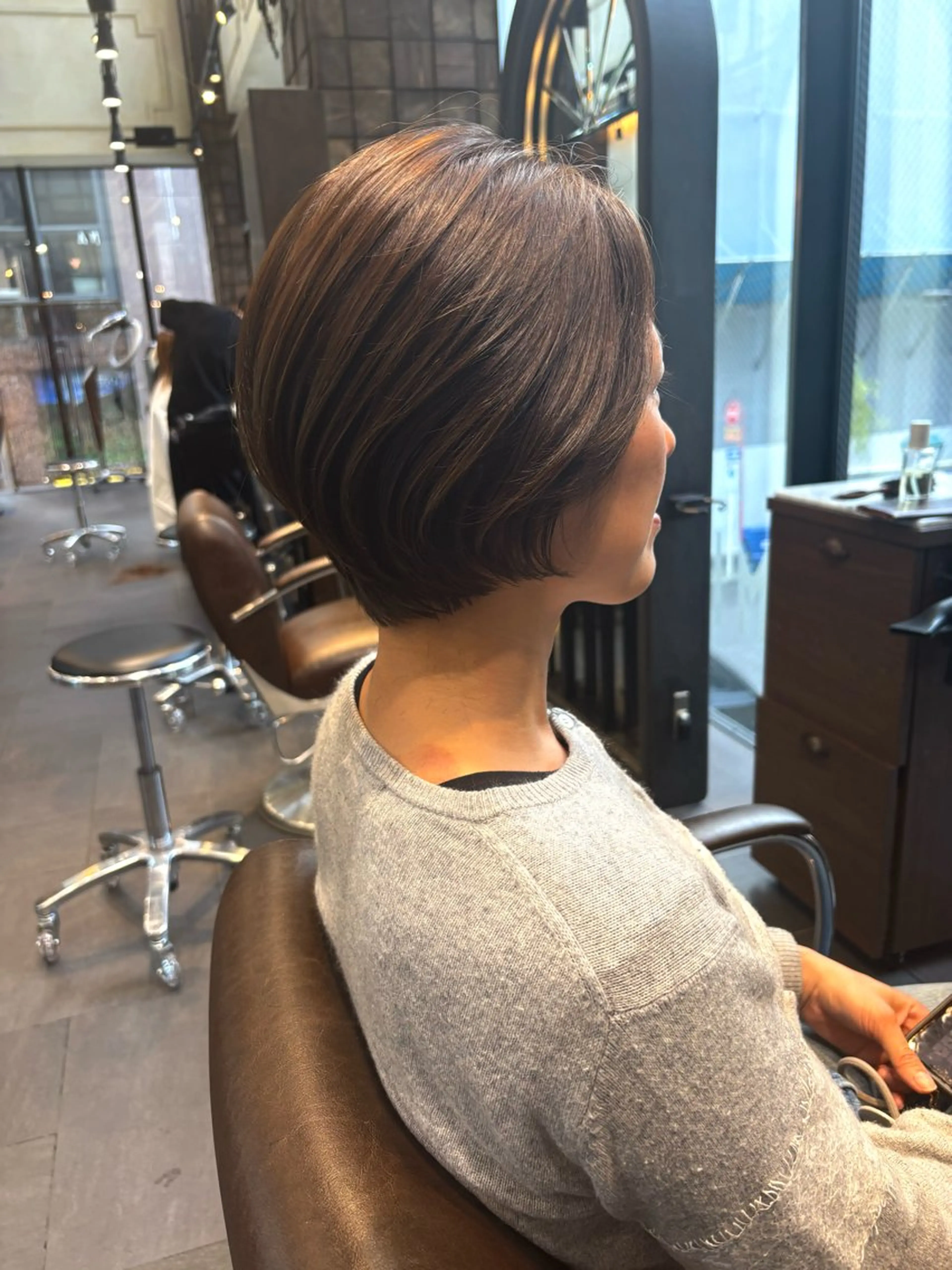 ショート MINX 銀座店所属・MINXginza タイラミユネのヘアスタイル