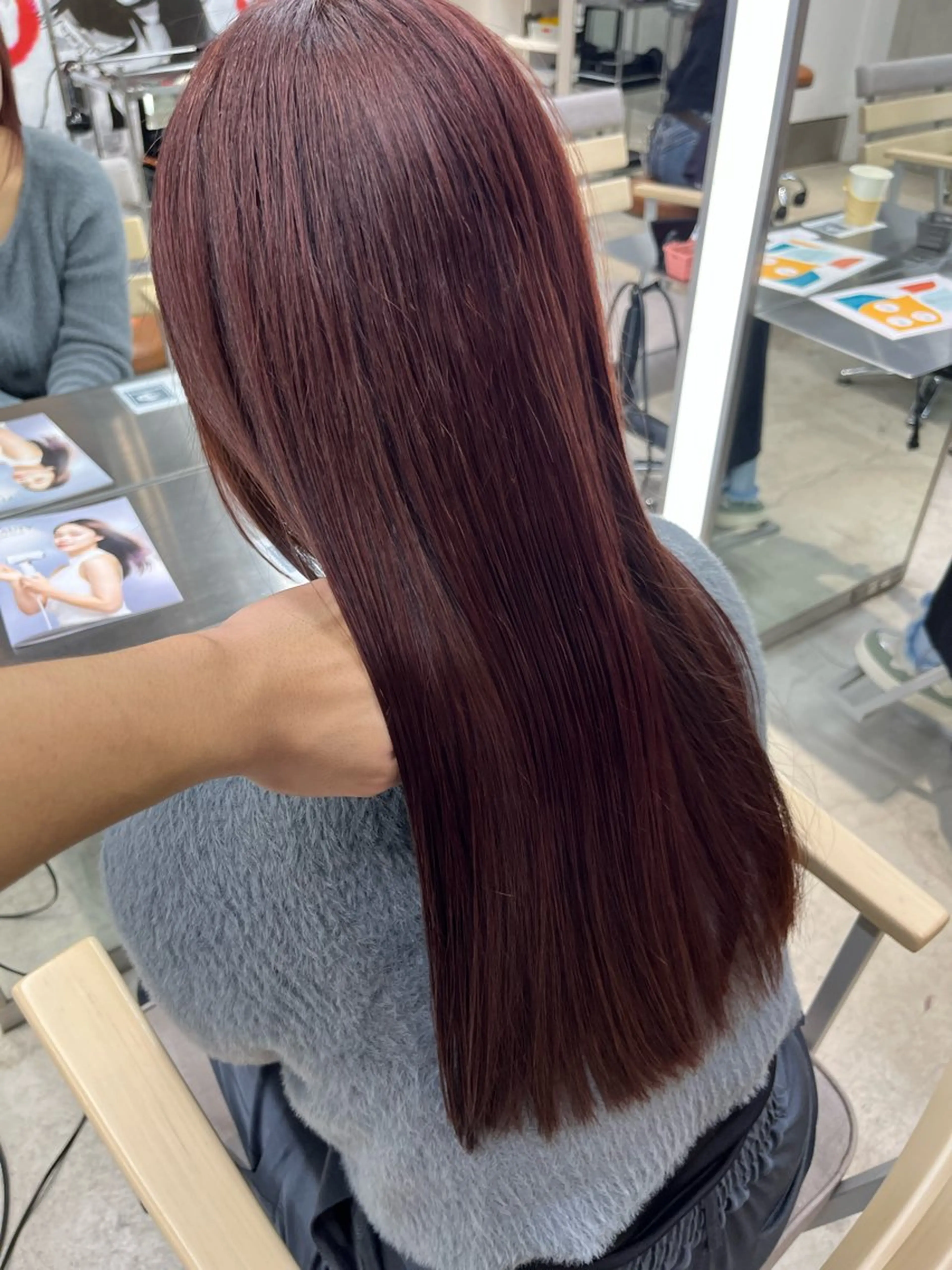 ロング ヘアカラー トリートメント ヘアセット 透明感カラー/ ブリーチ/💓パタオのヘアスタイル