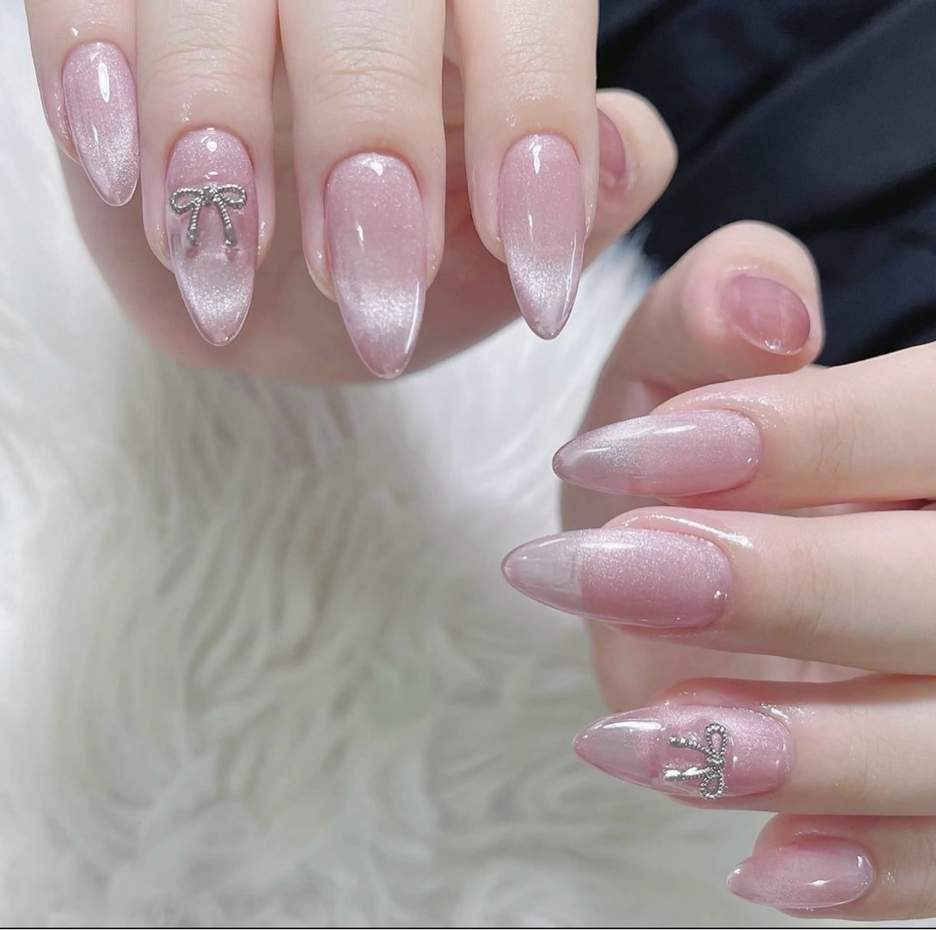 ネイル フットネイル ジェルネイル 韓国ネイル ラメ(グリッター) ラメグラデーション Any nail新大久保店のネイルデザイン