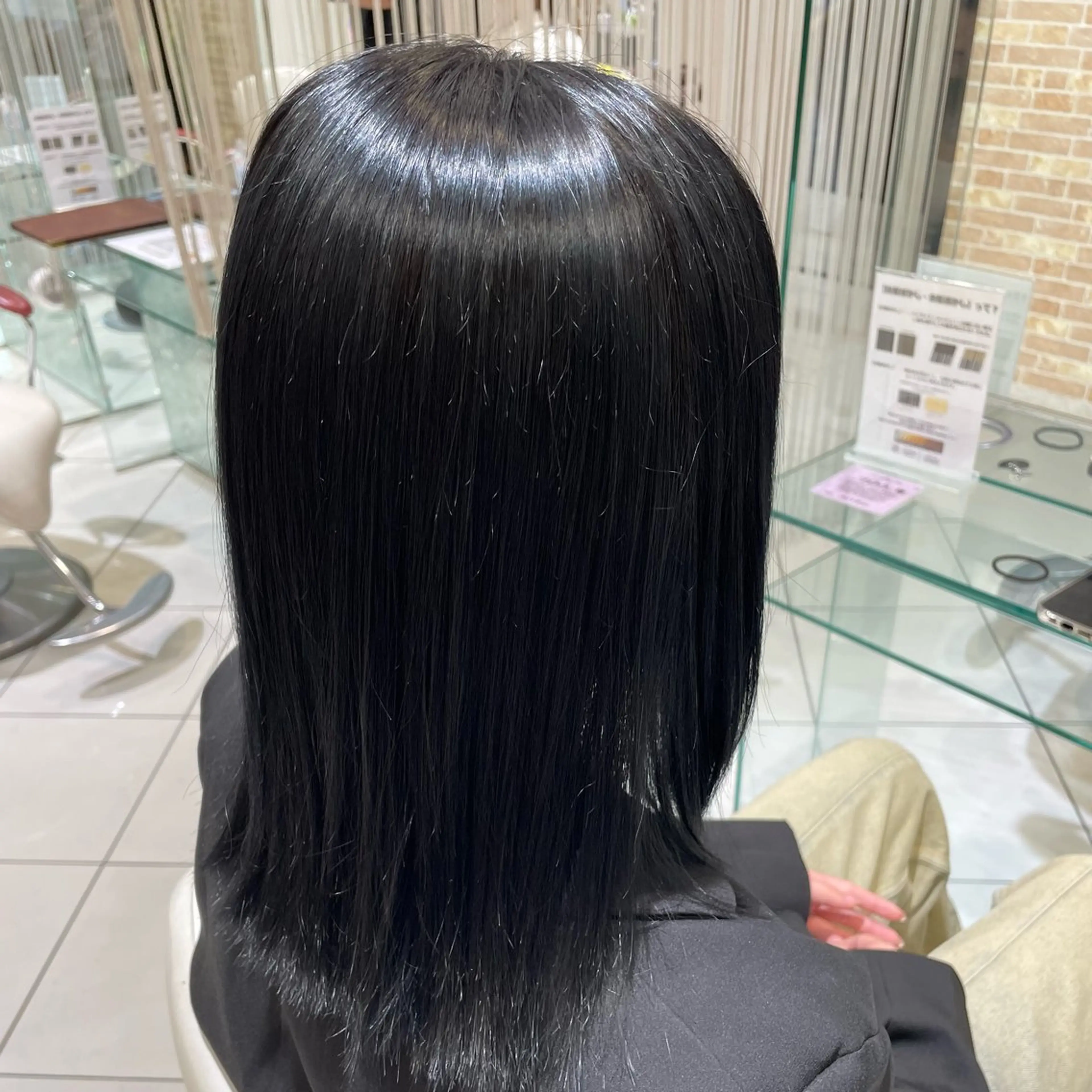 【黒染めをしたくない方へオススメ】フェイクブラック・ブルーブラック🖤𓈒𓏸の写真