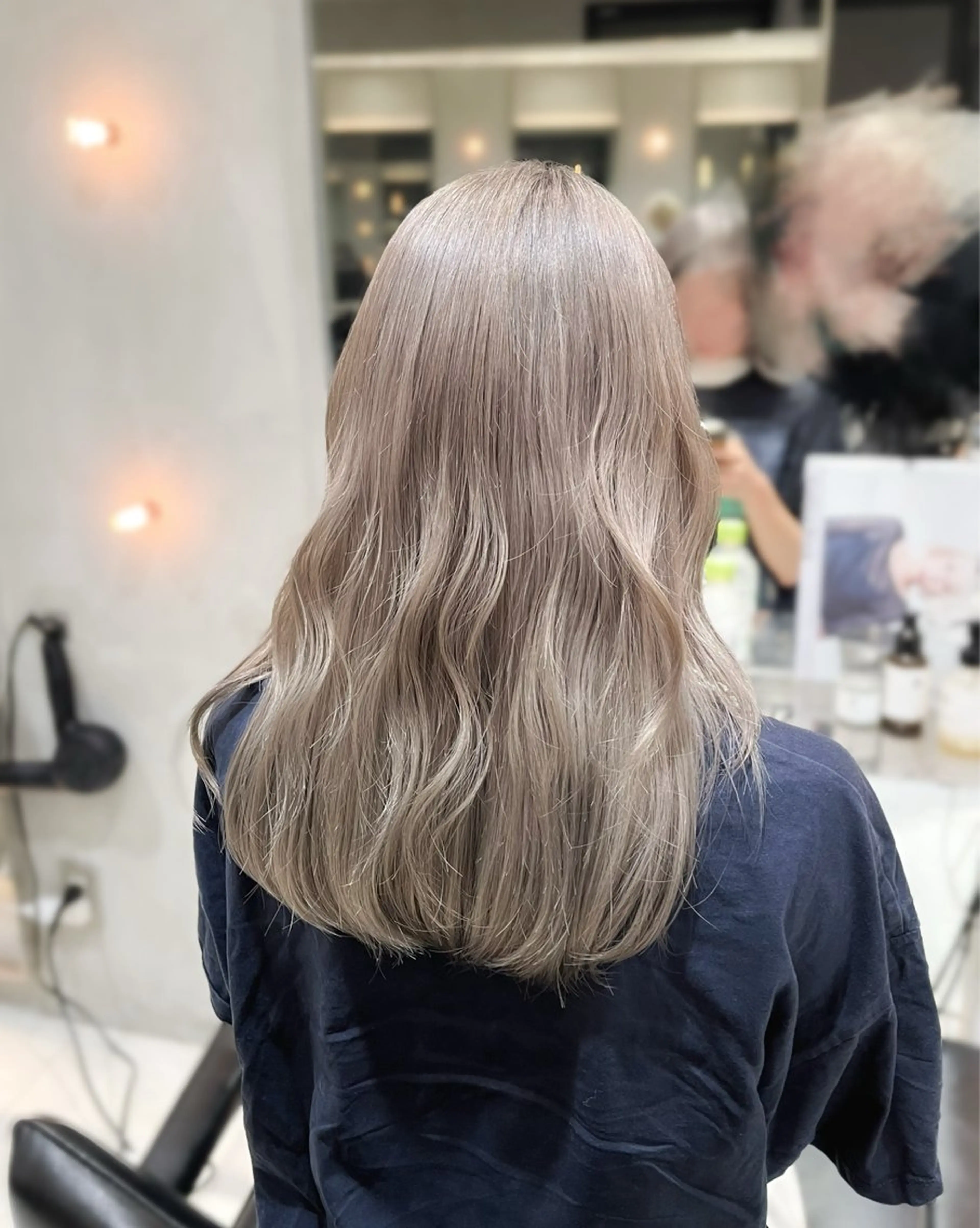 ロング カラー ヘアカラー トリートメント 柔らかgirly/ レイヤー/yuiのヘアスタイル