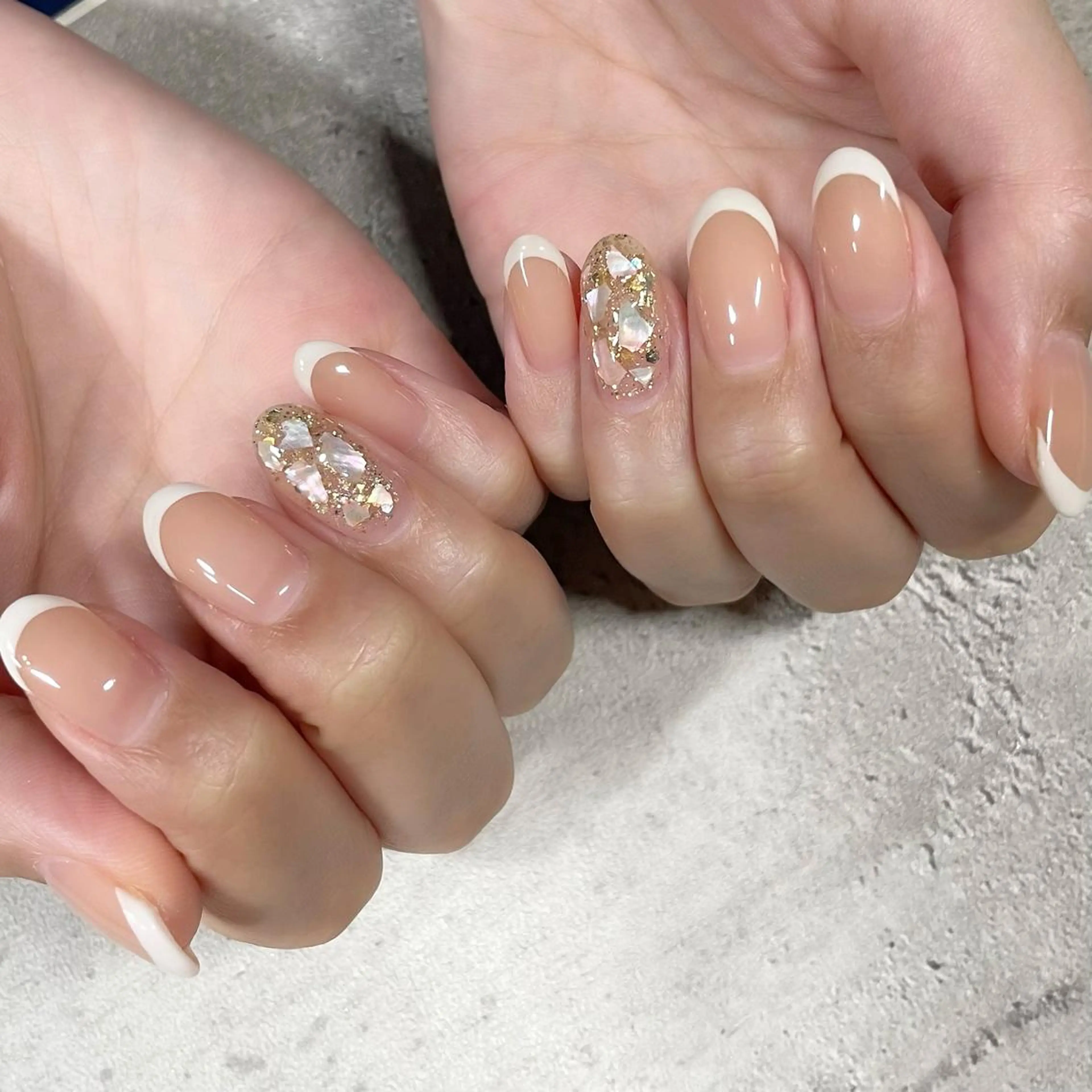 ネイル ジェルネイル シンプルネイル 東 千夏のネイルデザイン