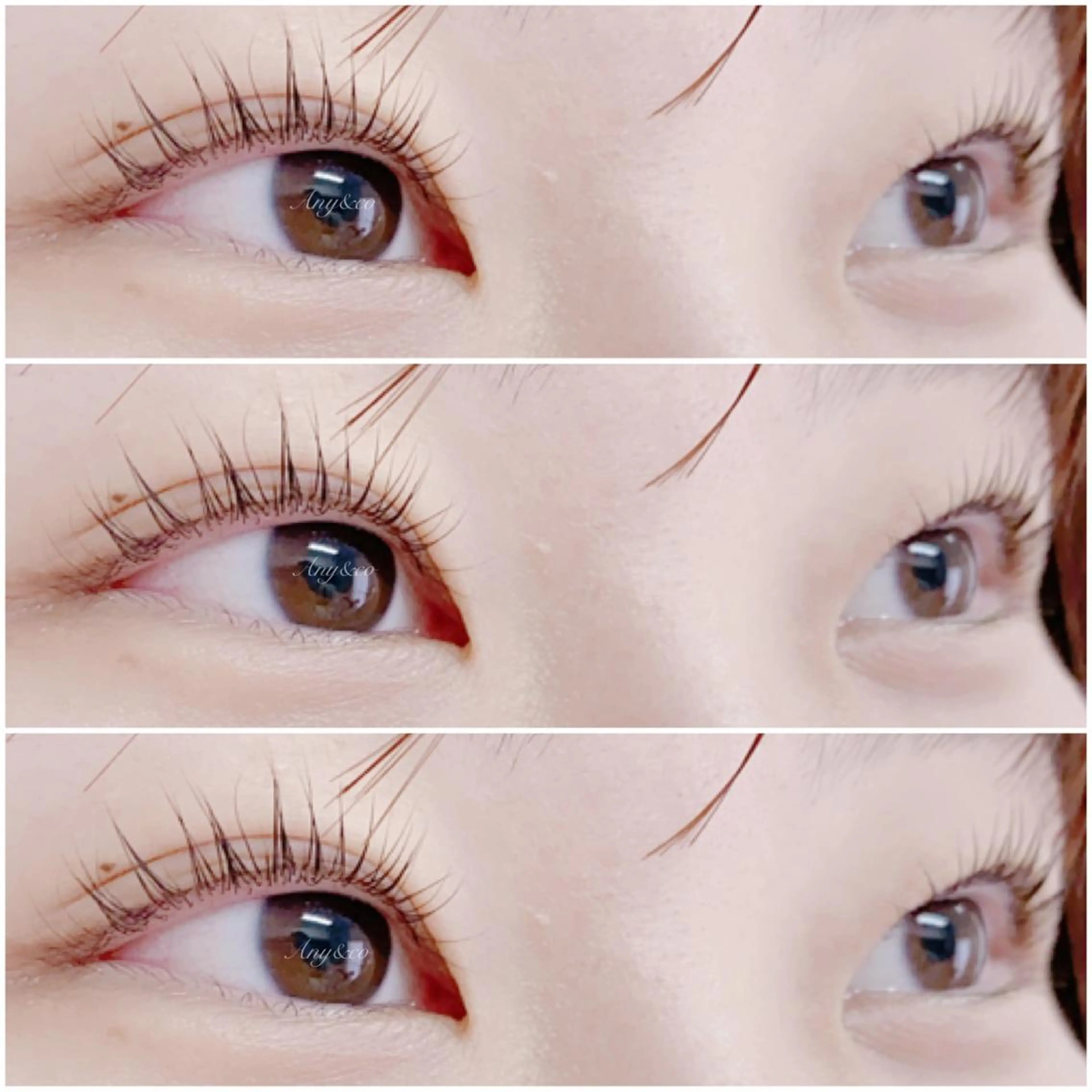 マツエク・マツパ アイリッドアップパーマ 一重×まつ毛パーマ Any&co 【エニコ】のマツエク・マツパデザイン