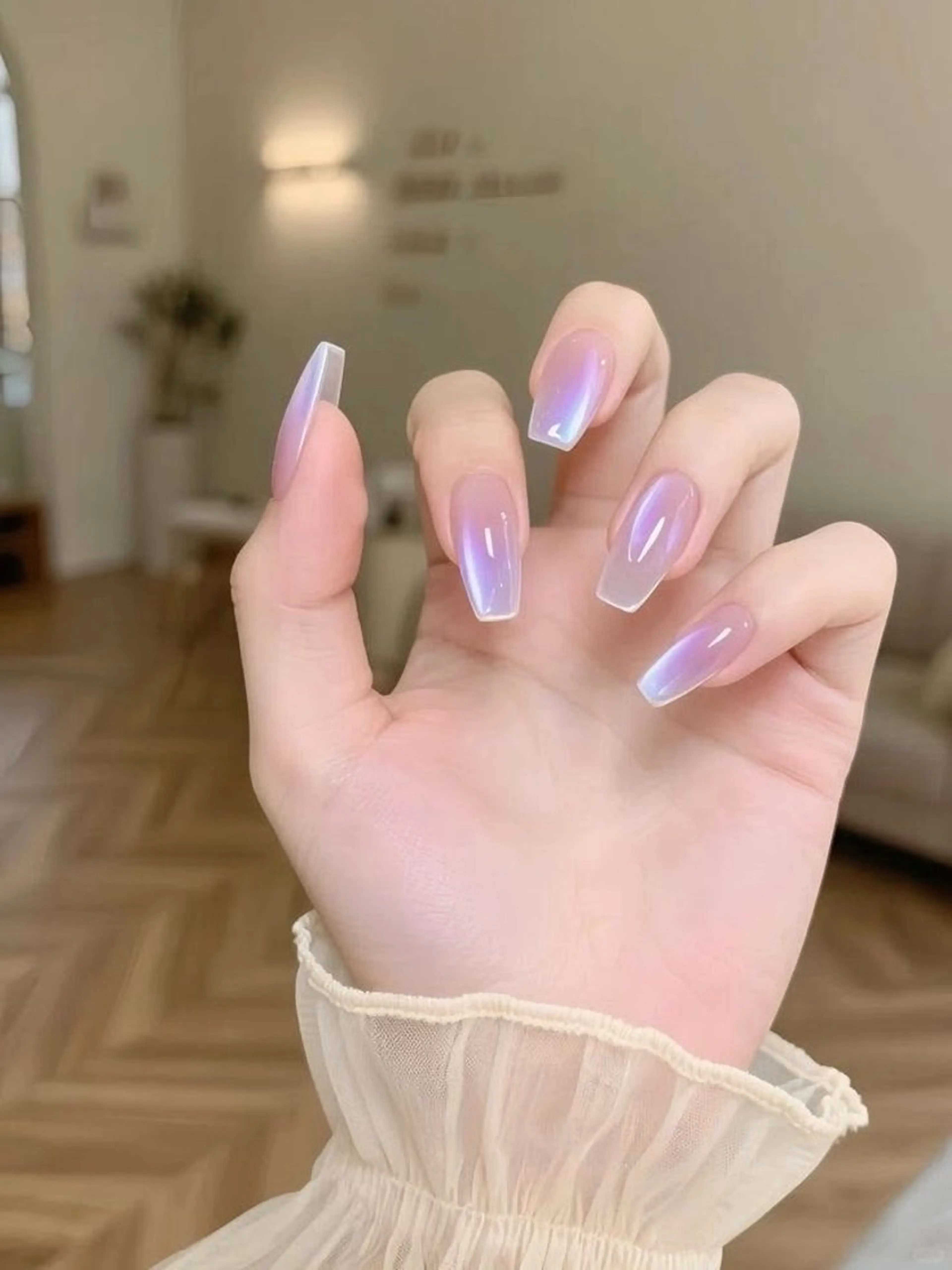 カラー グラデーションカラー ハンドネイル AIN Nailのネイルデザイン