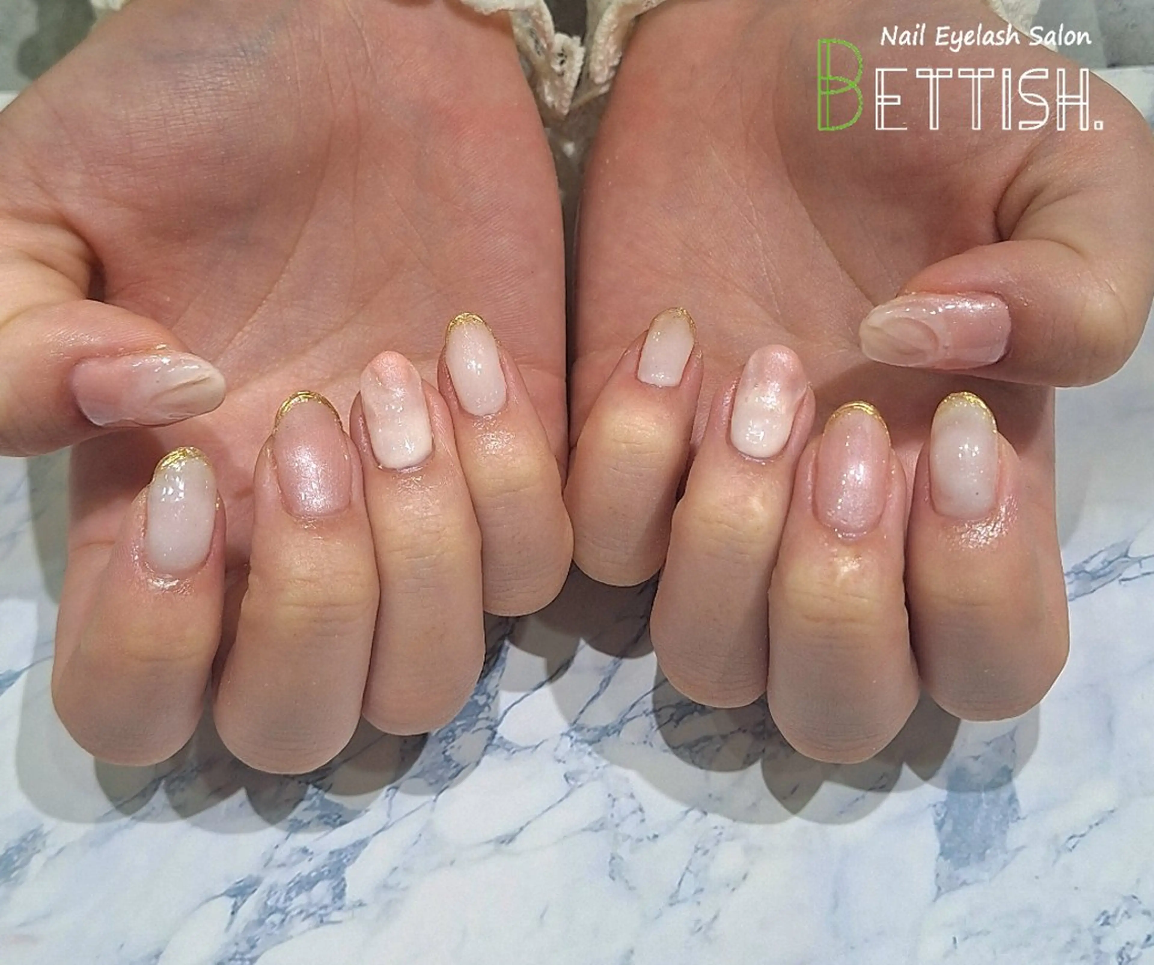 ネイル ニュアンスネイル 春ネイル BETTISH AIRIのネイルデザイン